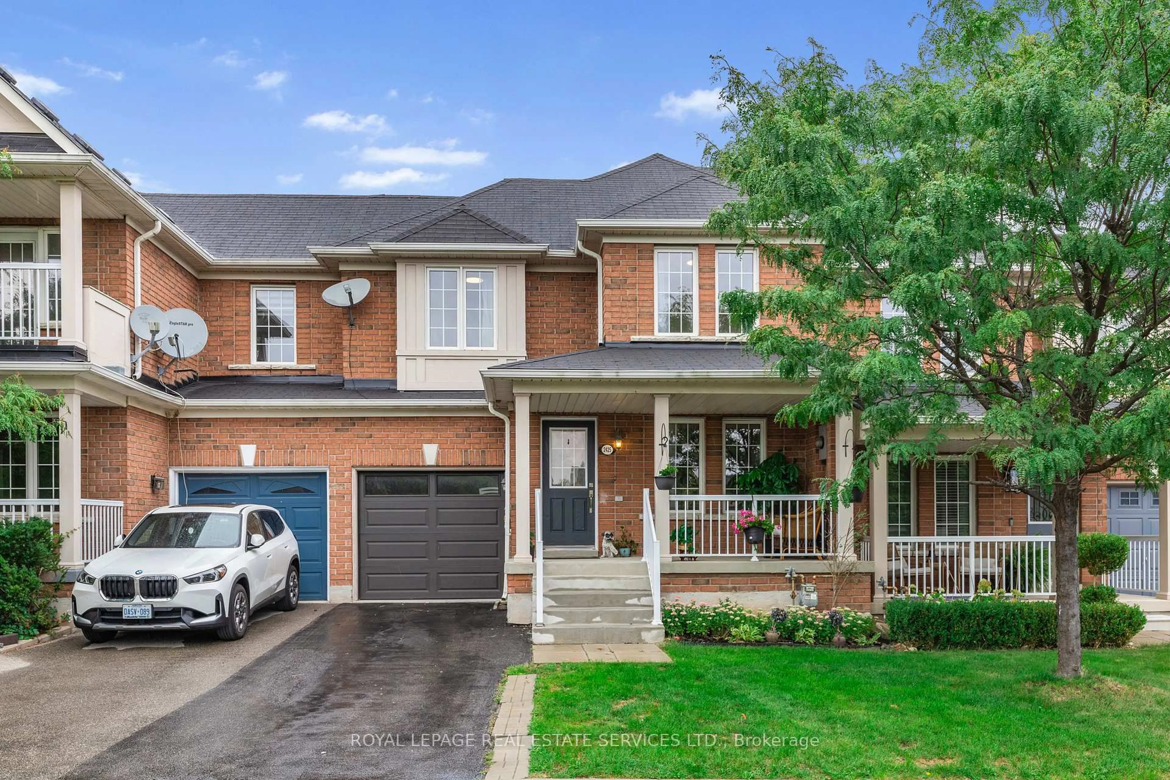 Home with brick exterior material, street for 2425 Postmaster Dr, Oakville Ontario L6M 0J2