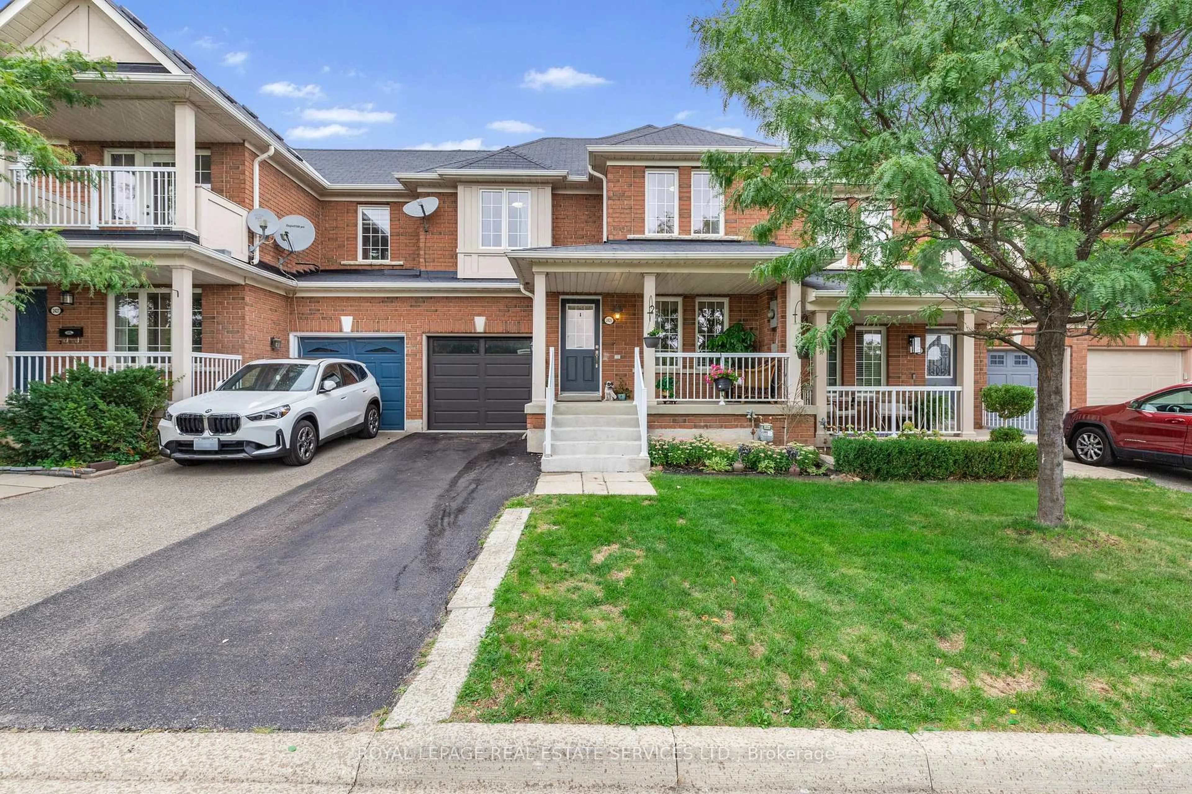 Home with brick exterior material, street for 2425 Postmaster Dr, Oakville Ontario L6M 0J2