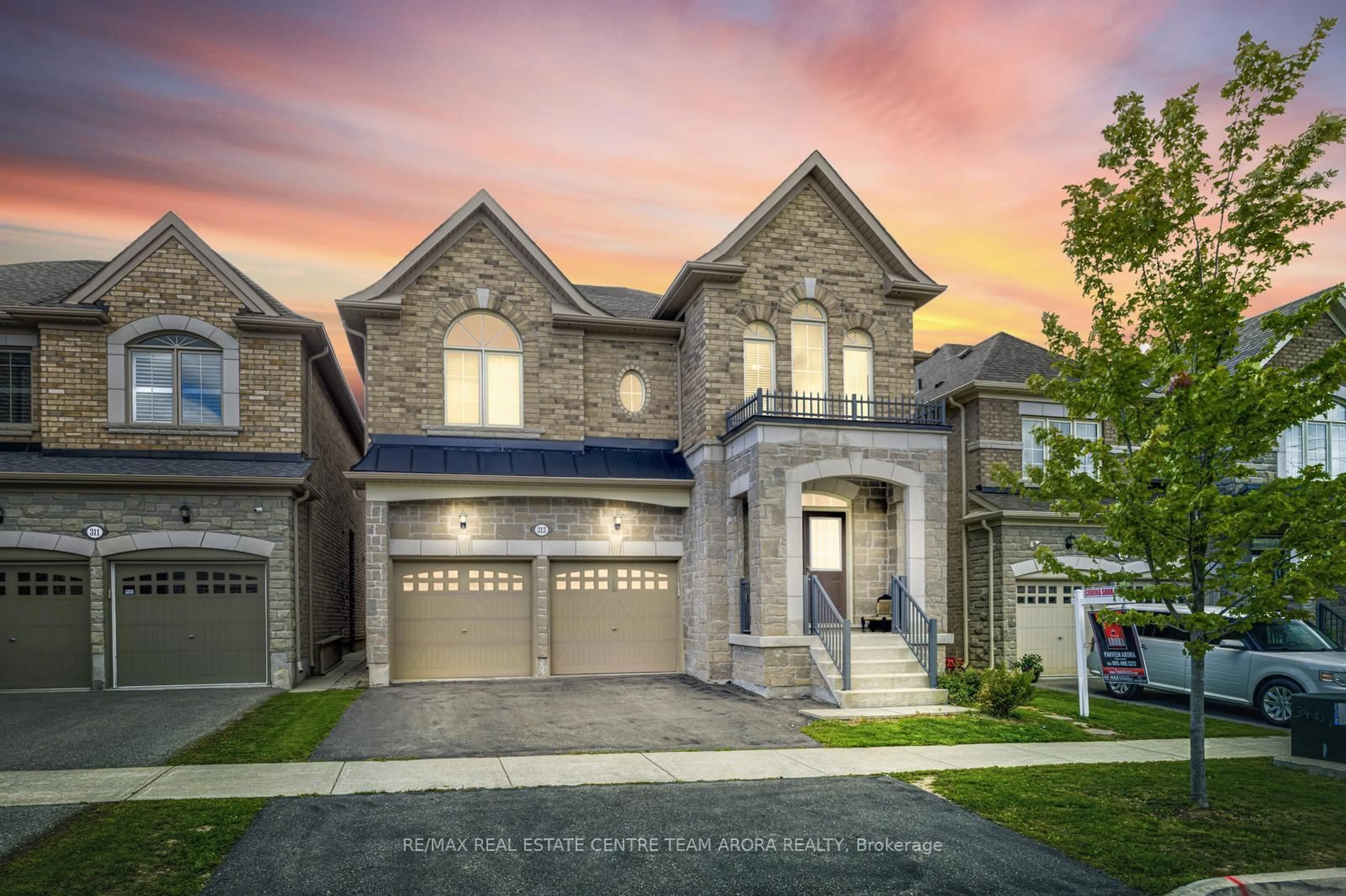 Home with brick exterior material, street for 313 Buick Blvd, Brampton Ontario L7A 4L7