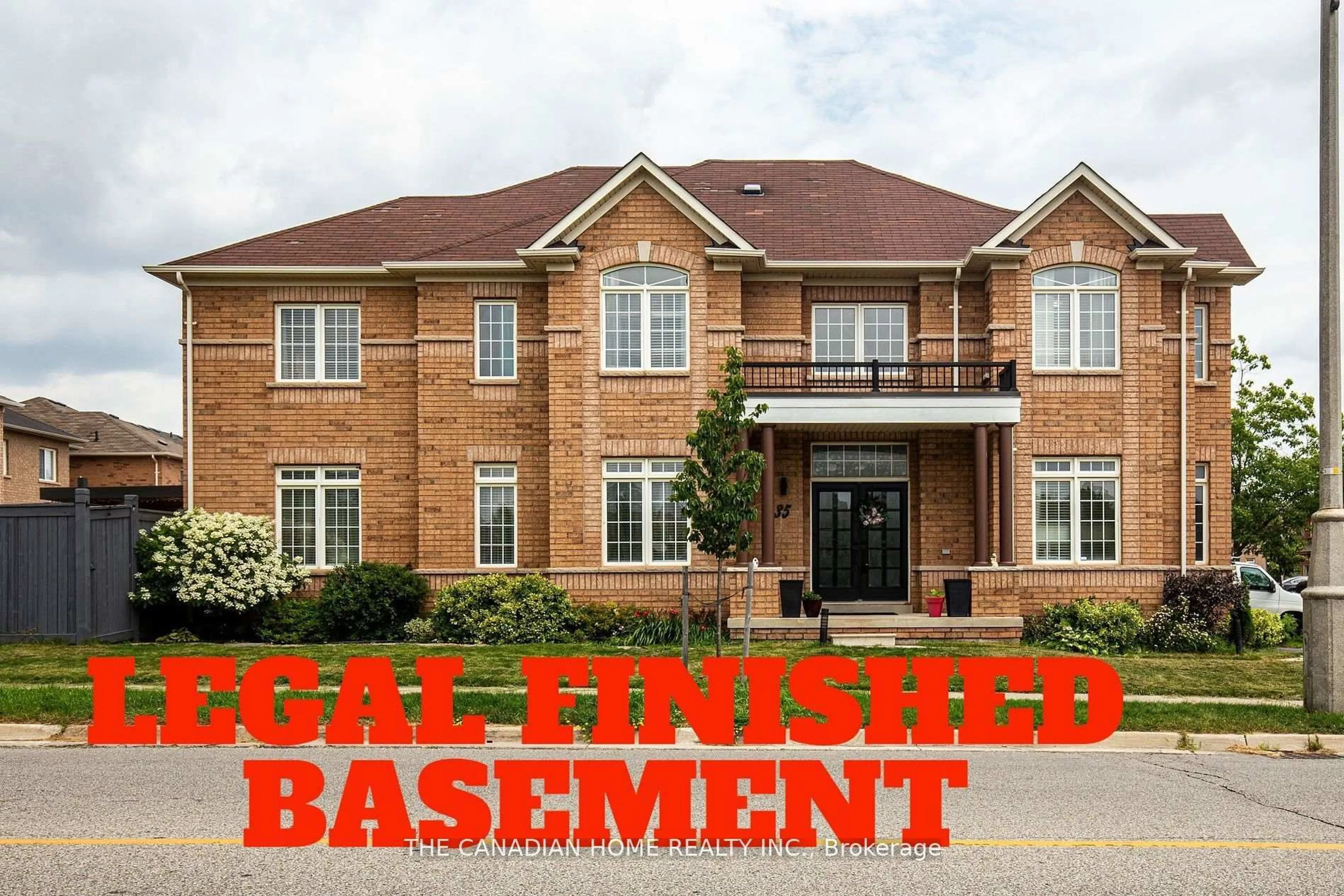 Home with brick exterior material, building for 35 Ashby Field Rd, Brampton Ontario L6X 0R5