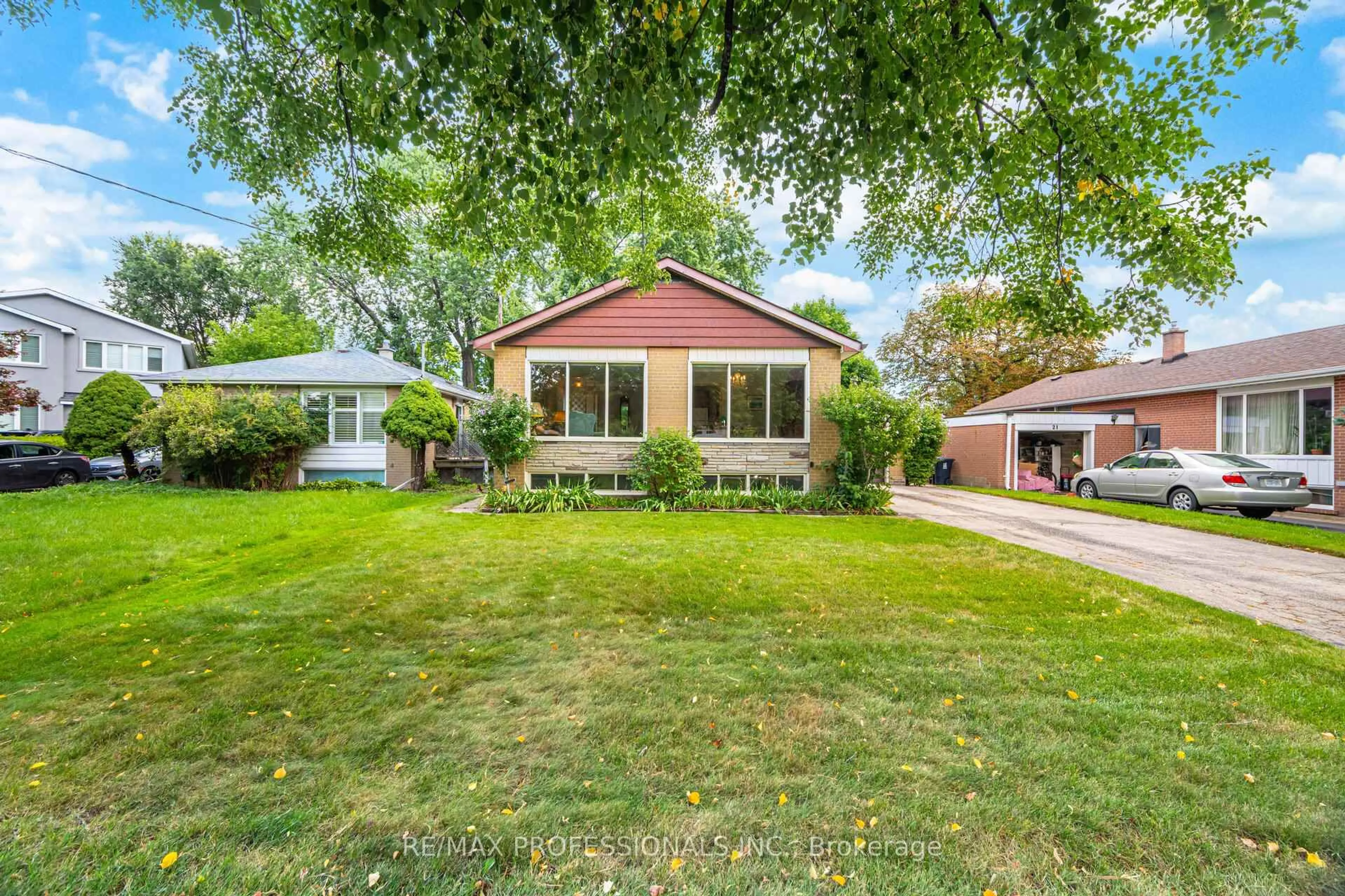 Home with brick exterior material, street for 23 Cotman Cres, Toronto Ontario M9B 3A4