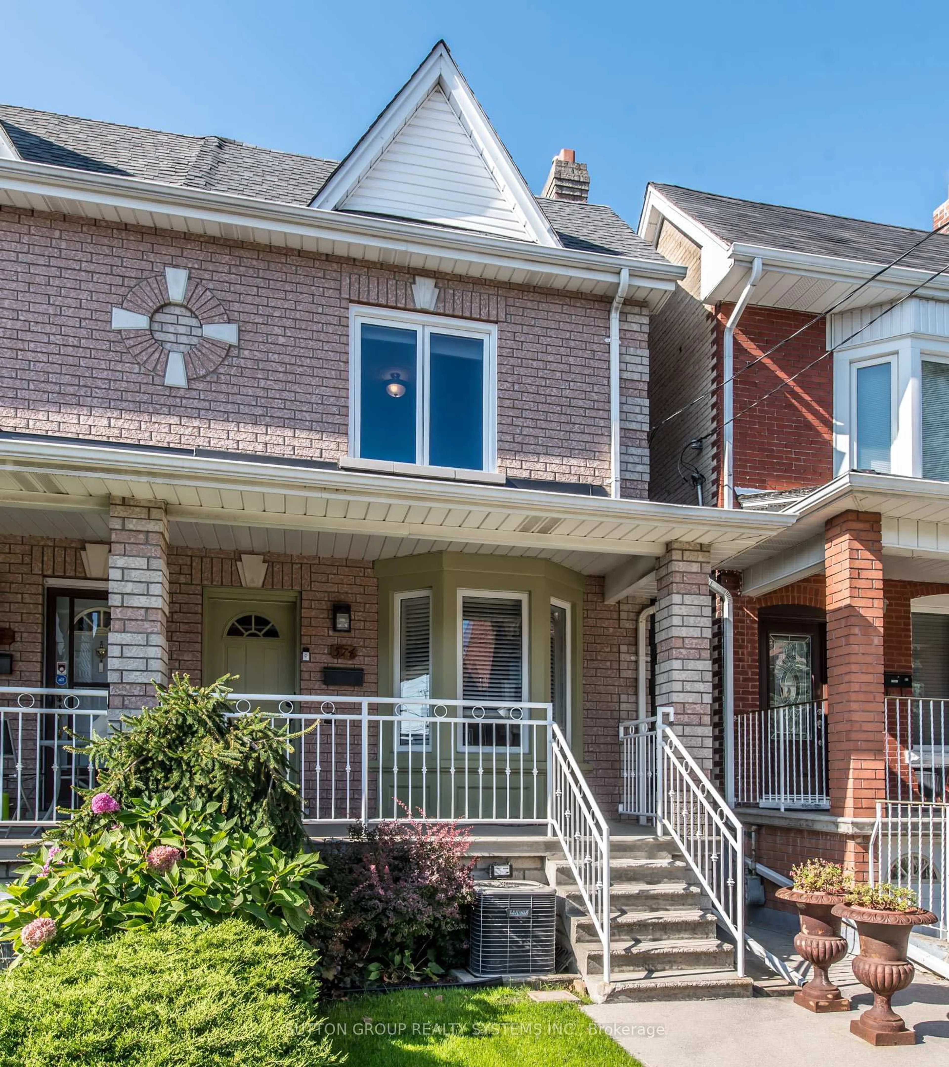 Home with brick exterior material, street for 574 Perth Ave, Toronto Ontario M6N 2W7