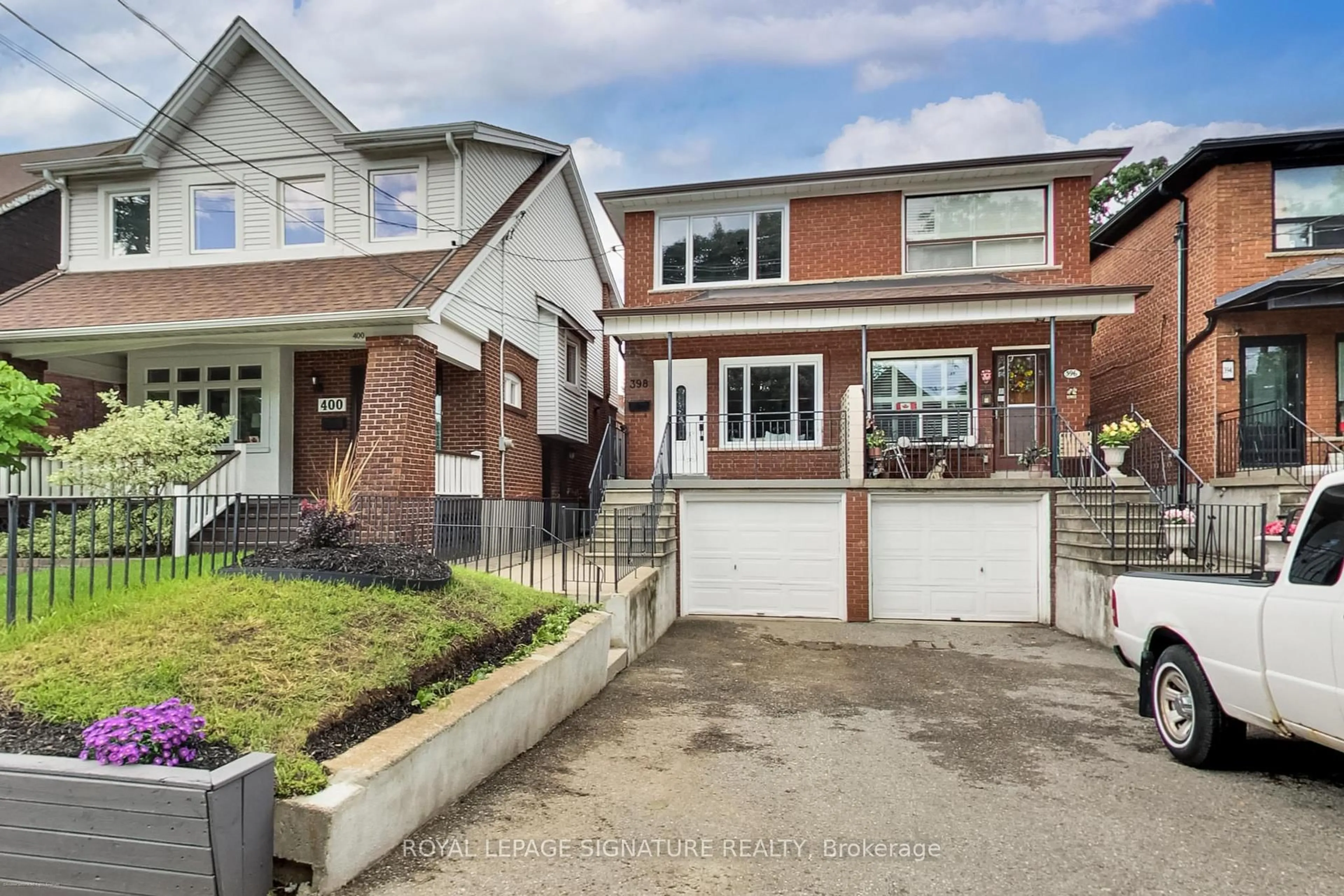 Home with brick exterior material, street for 398 Annette St, Toronto Ontario M6P 1R6