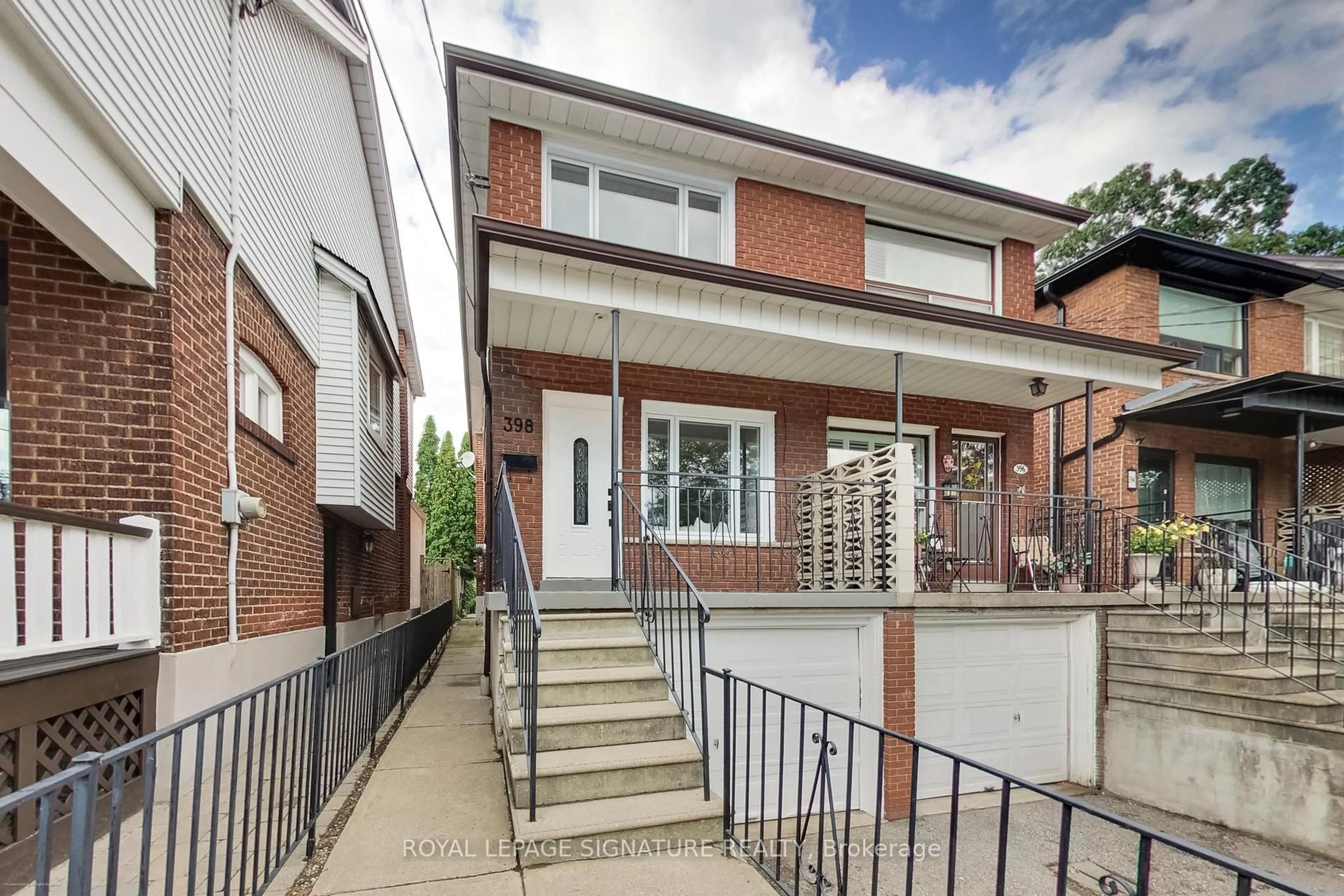 Home with brick exterior material, street for 398 Annette St, Toronto Ontario M6P 1R6