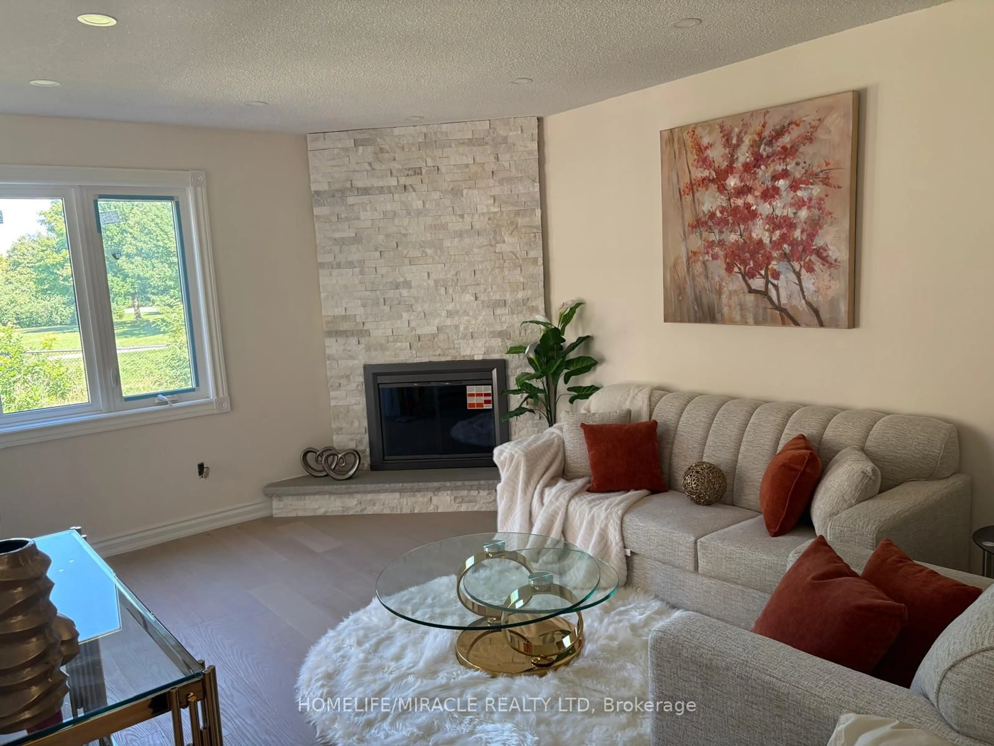 Living room with furniture, unknown for 60 Denlow Dr, Brampton Ontario L6Y 2L5