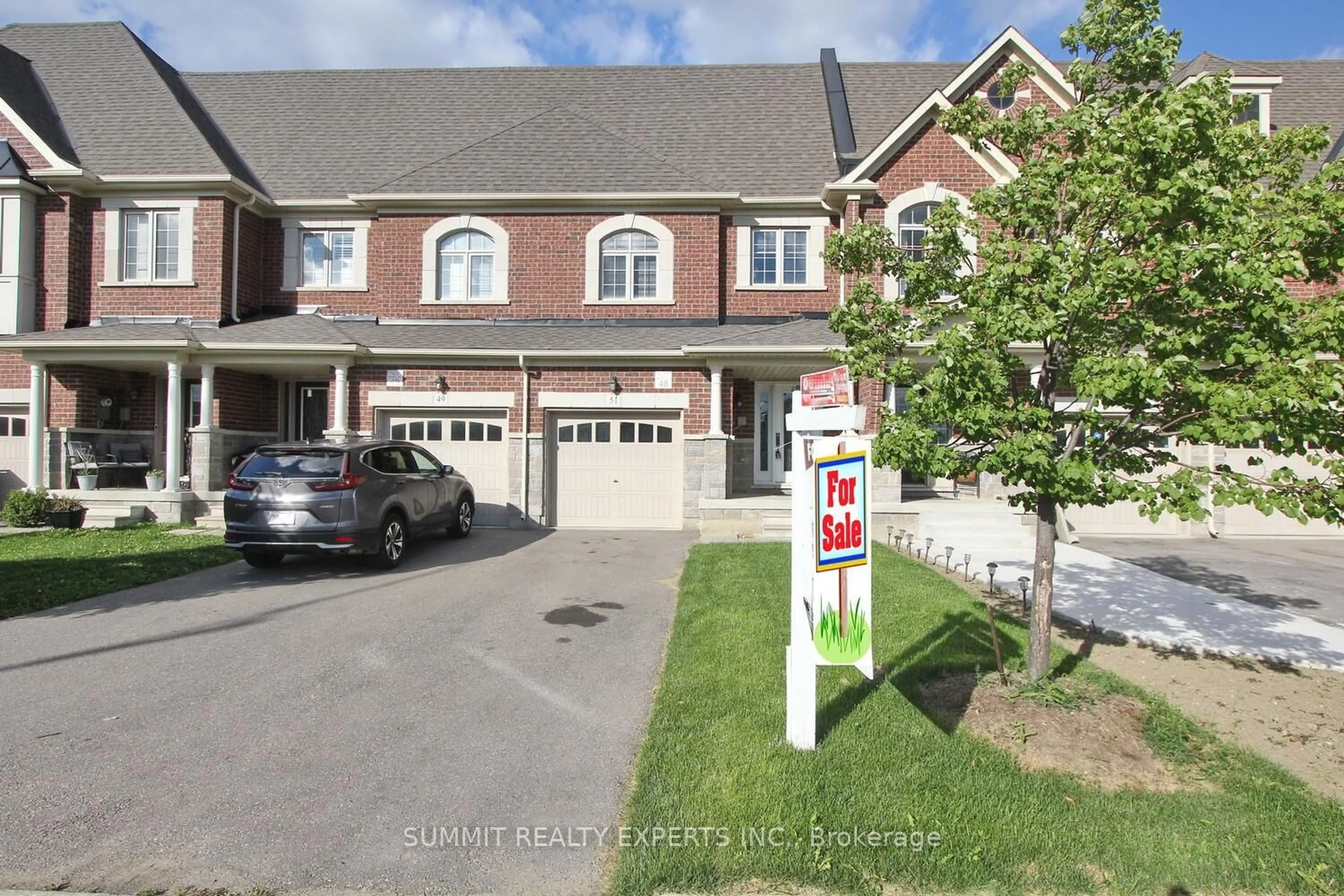 A pic from outside/outdoor area/front of a property/back of a property/a pic from drone, street for 51 Agava St, Brampton Ontario L7A 4R9