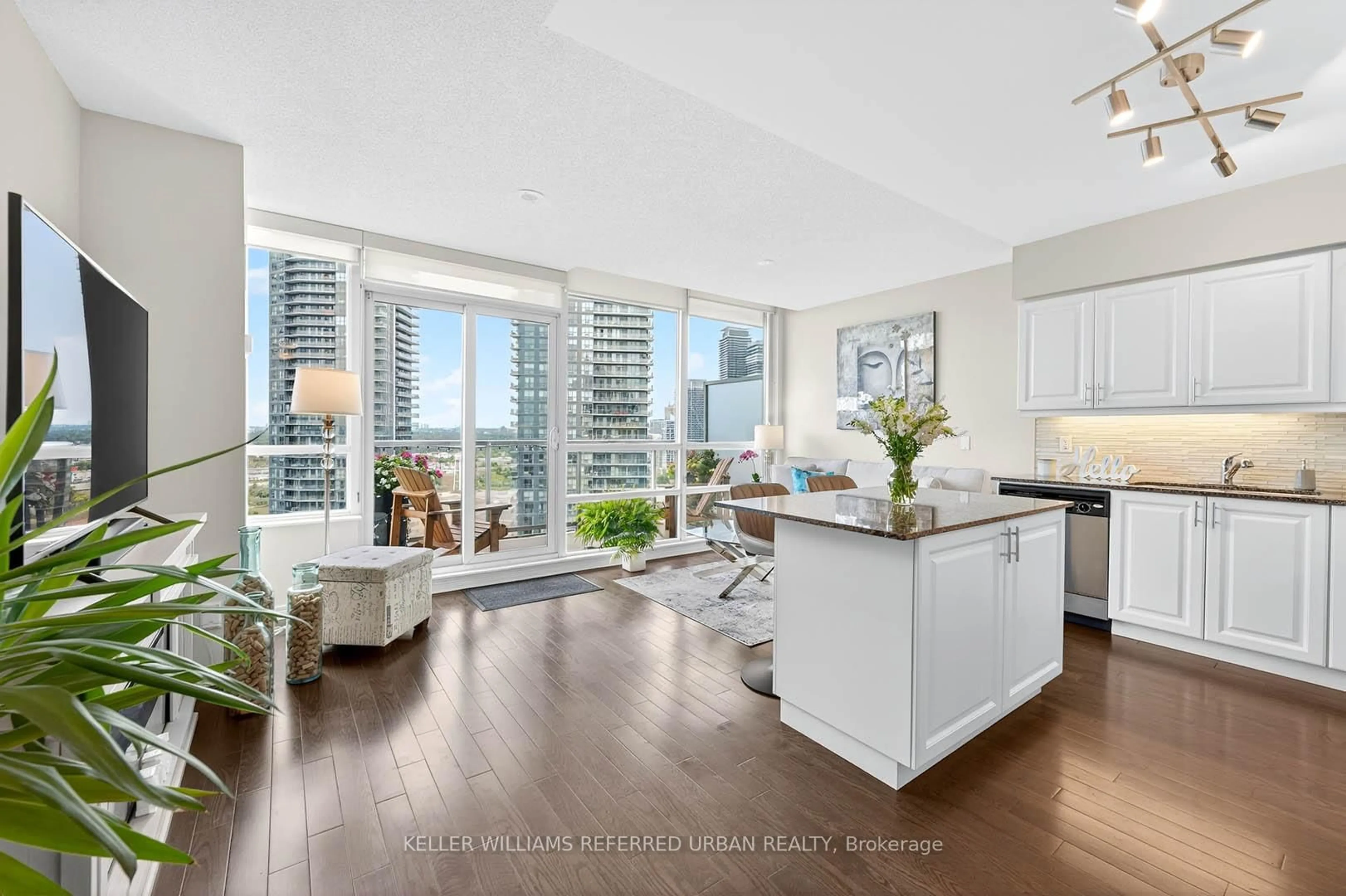 Open concept kitchen, unknown for 15 Legion Rd #2305, Toronto Ontario N8V 0A5