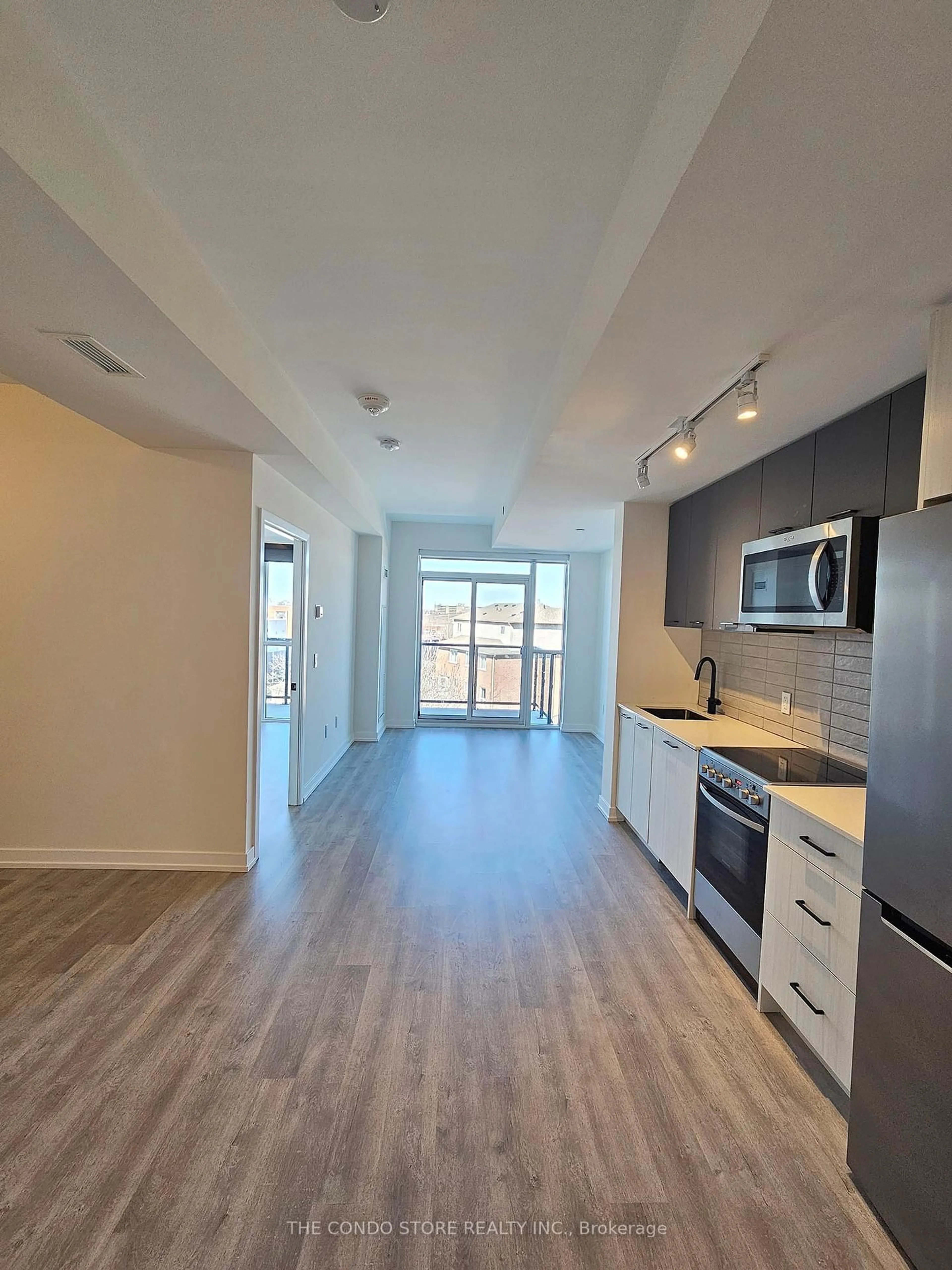 Open concept kitchen, unknown for 2300 St Clair Ave #427, Toronto Ontario M6N 0B3