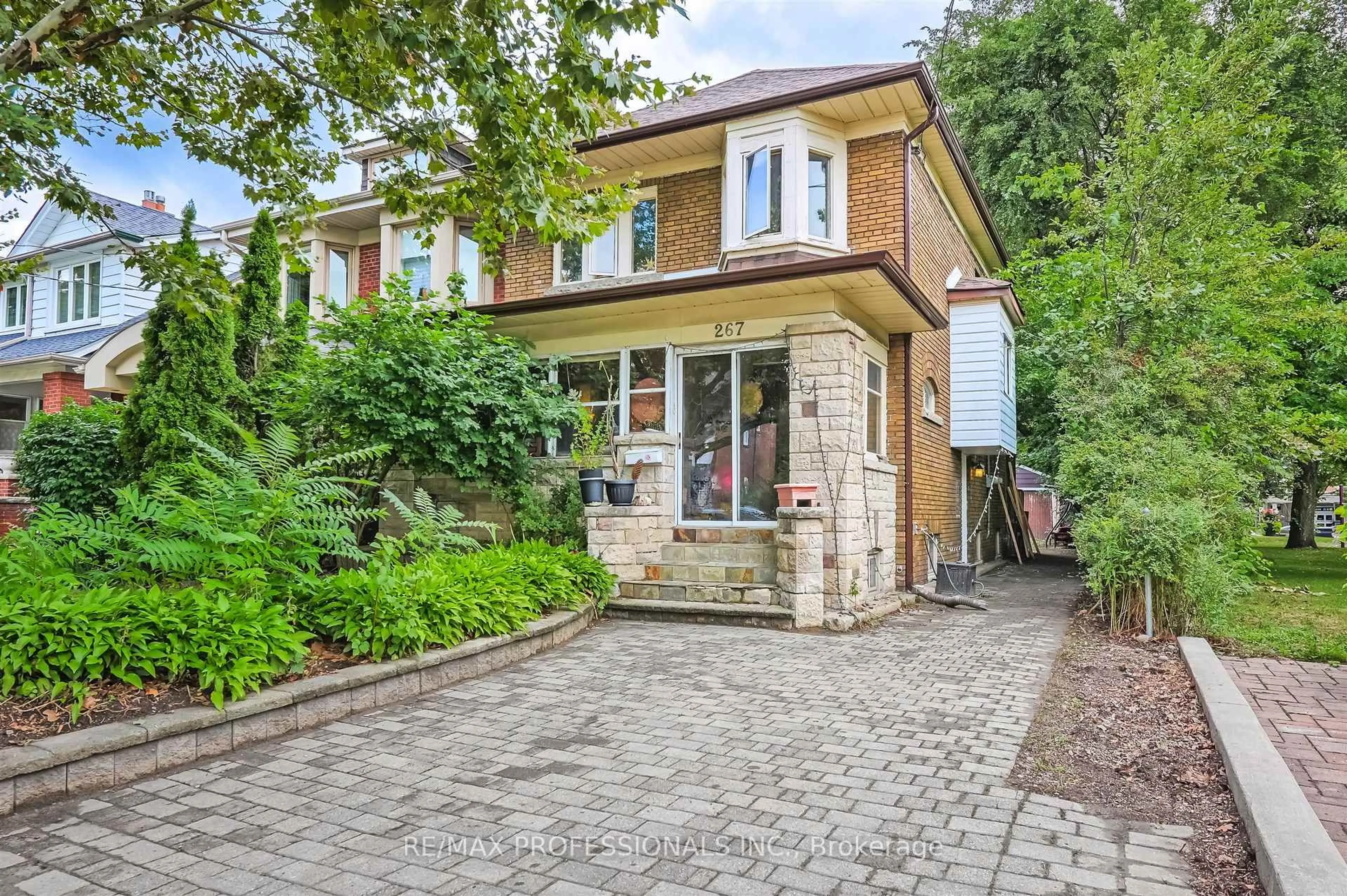 Home with brick exterior material, street for 267 Beresford Ave, Toronto Ontario M6S 3B4