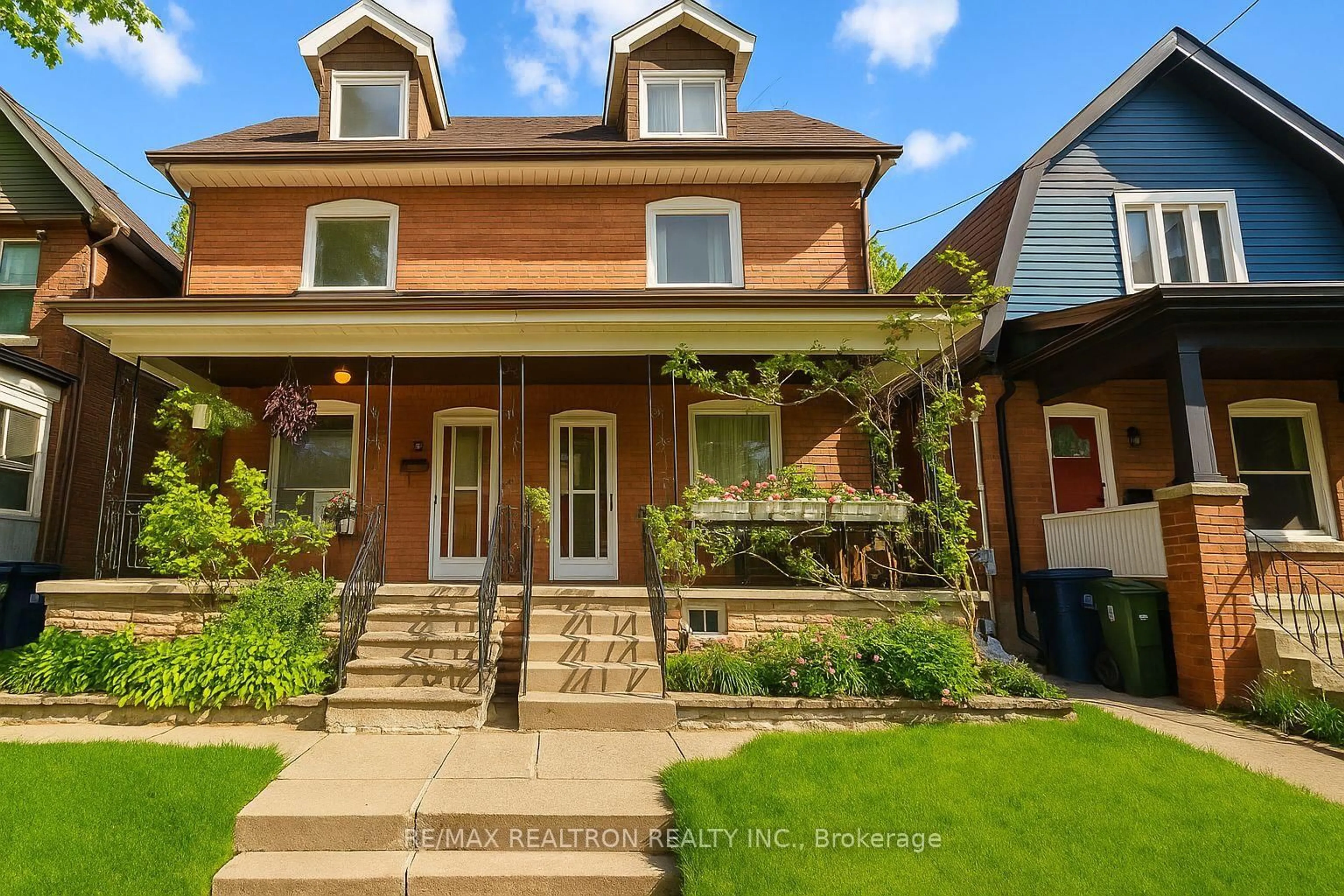 Home with brick exterior material, street for 582 Runnymede Rd, Toronto Ontario M6S 2Z7