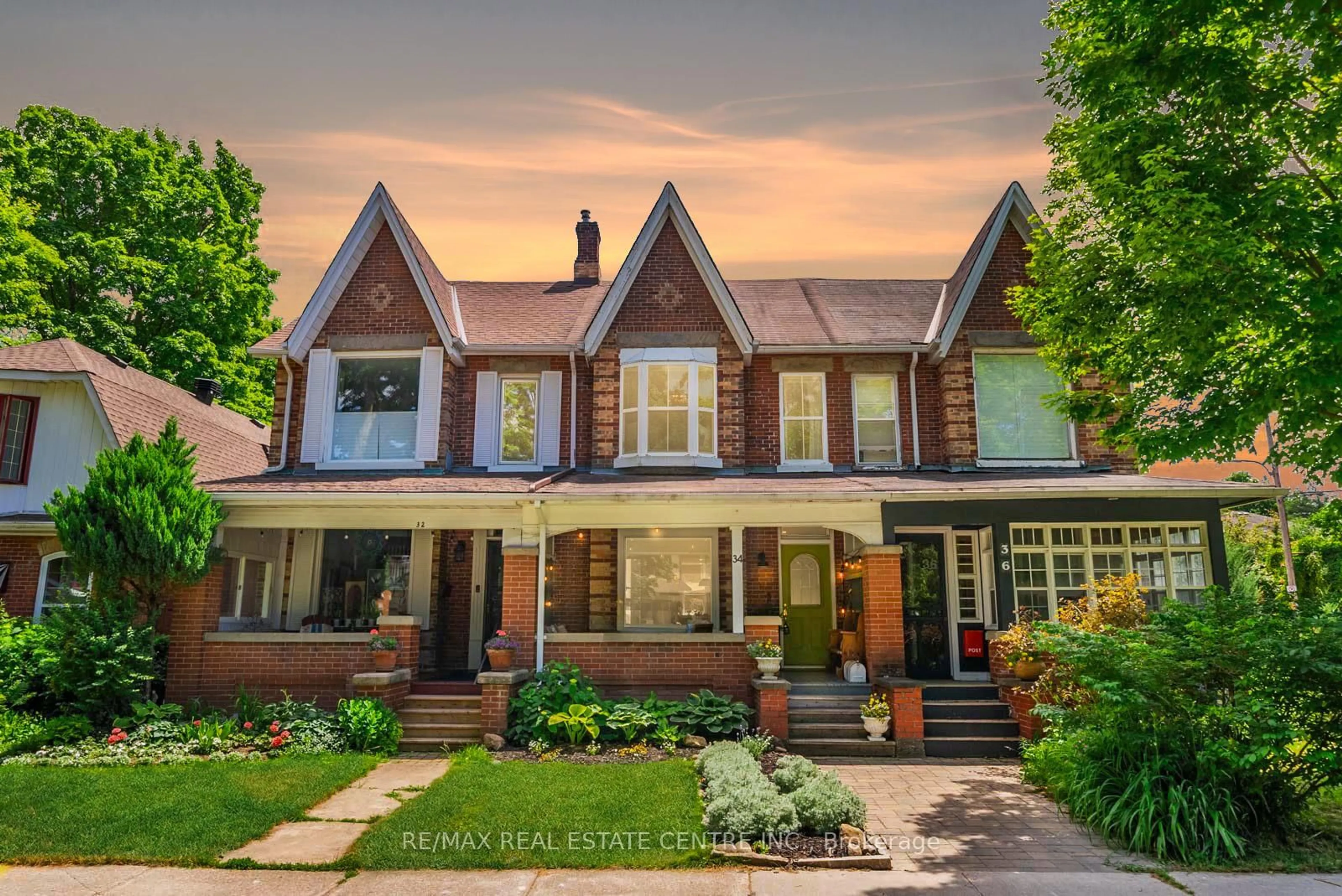 Home with brick exterior material, street for 34 Zina St, Orangeville Ontario L9W 1E1