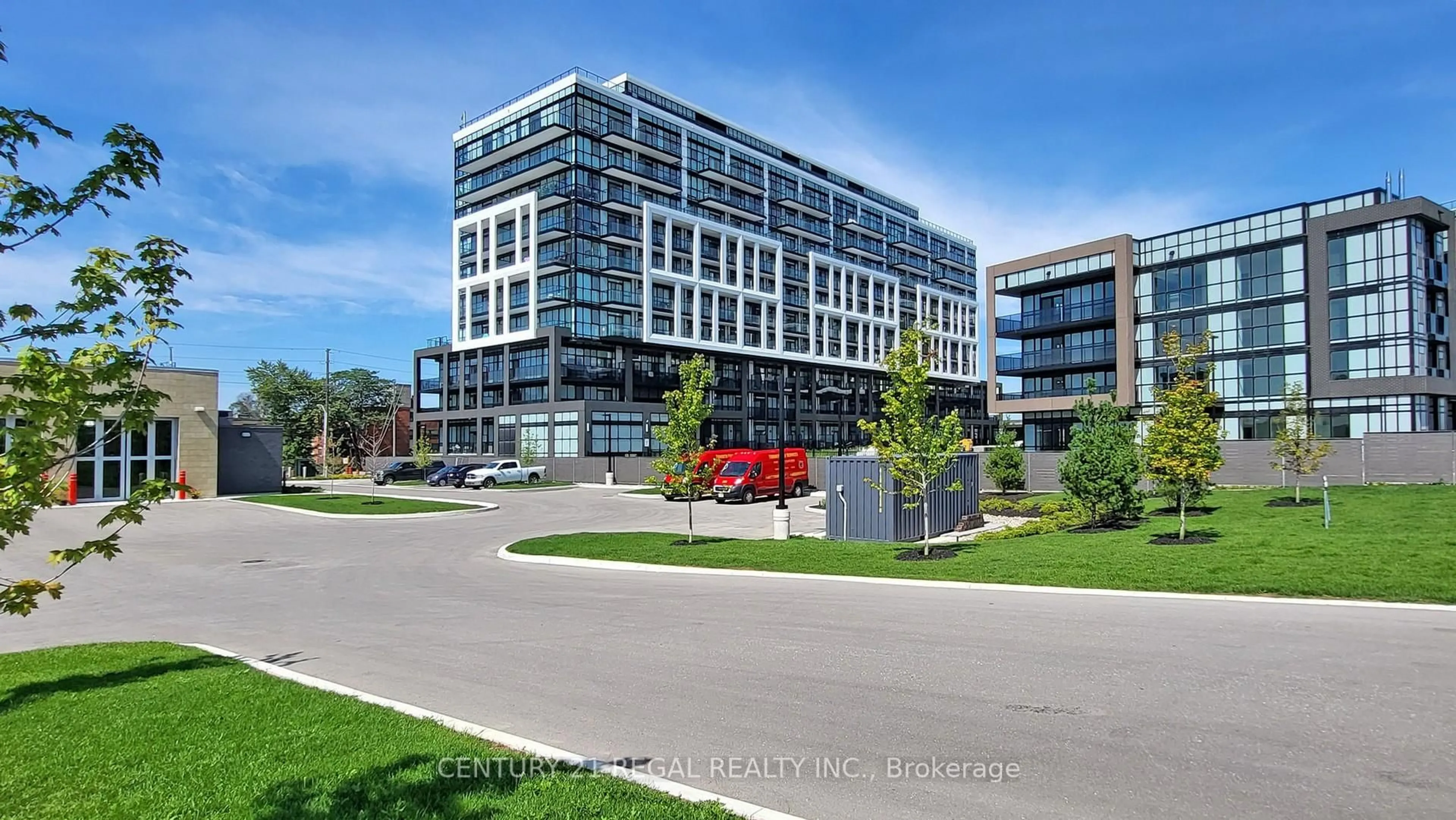 Indoor foyer for 50 George Butchart Dr #314, Toronto Ontario M3K 0C9