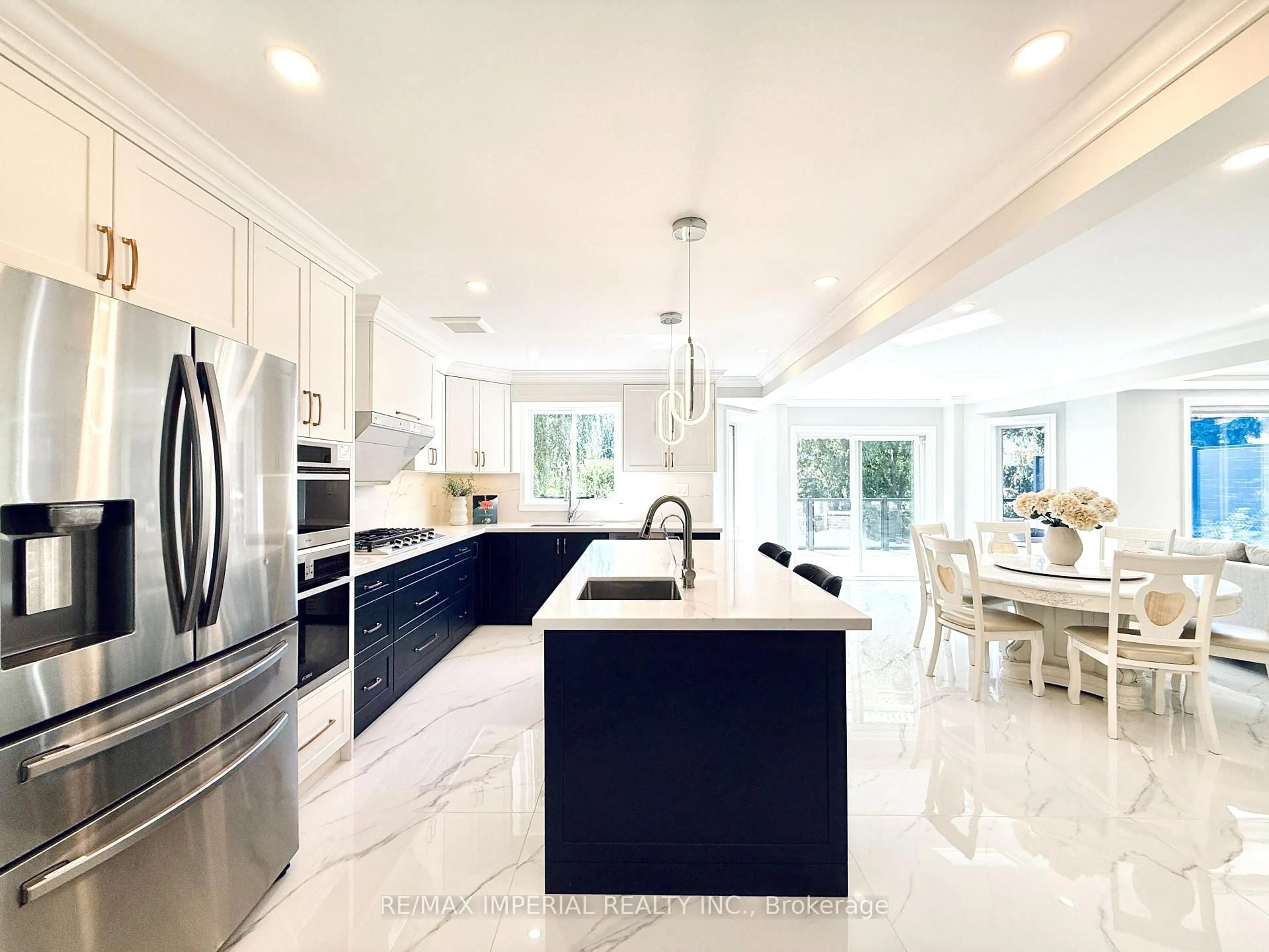 Contemporary kitchen, ceramic/tile floor for 2128 Mayflower Blvd, Oakville Ontario L6H 4E5