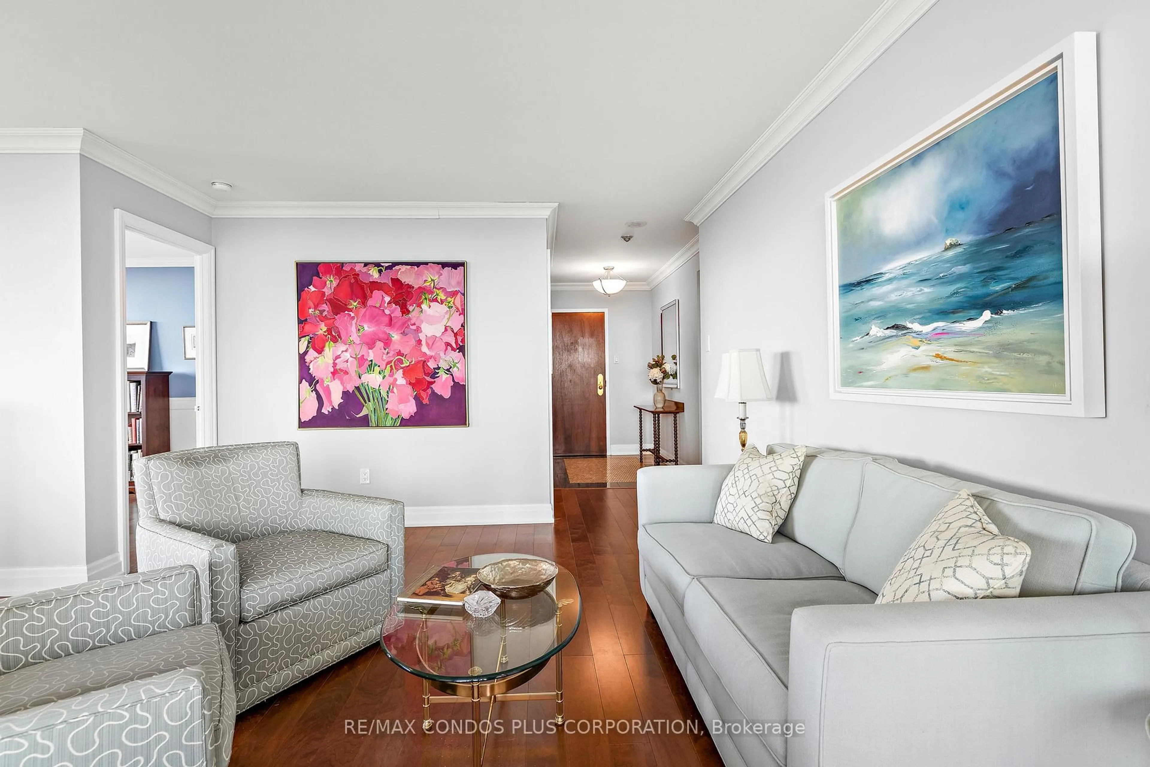 Living room with furniture, unknown for 1300 Islington Ave #2507, Toronto Ontario M9A 5C4