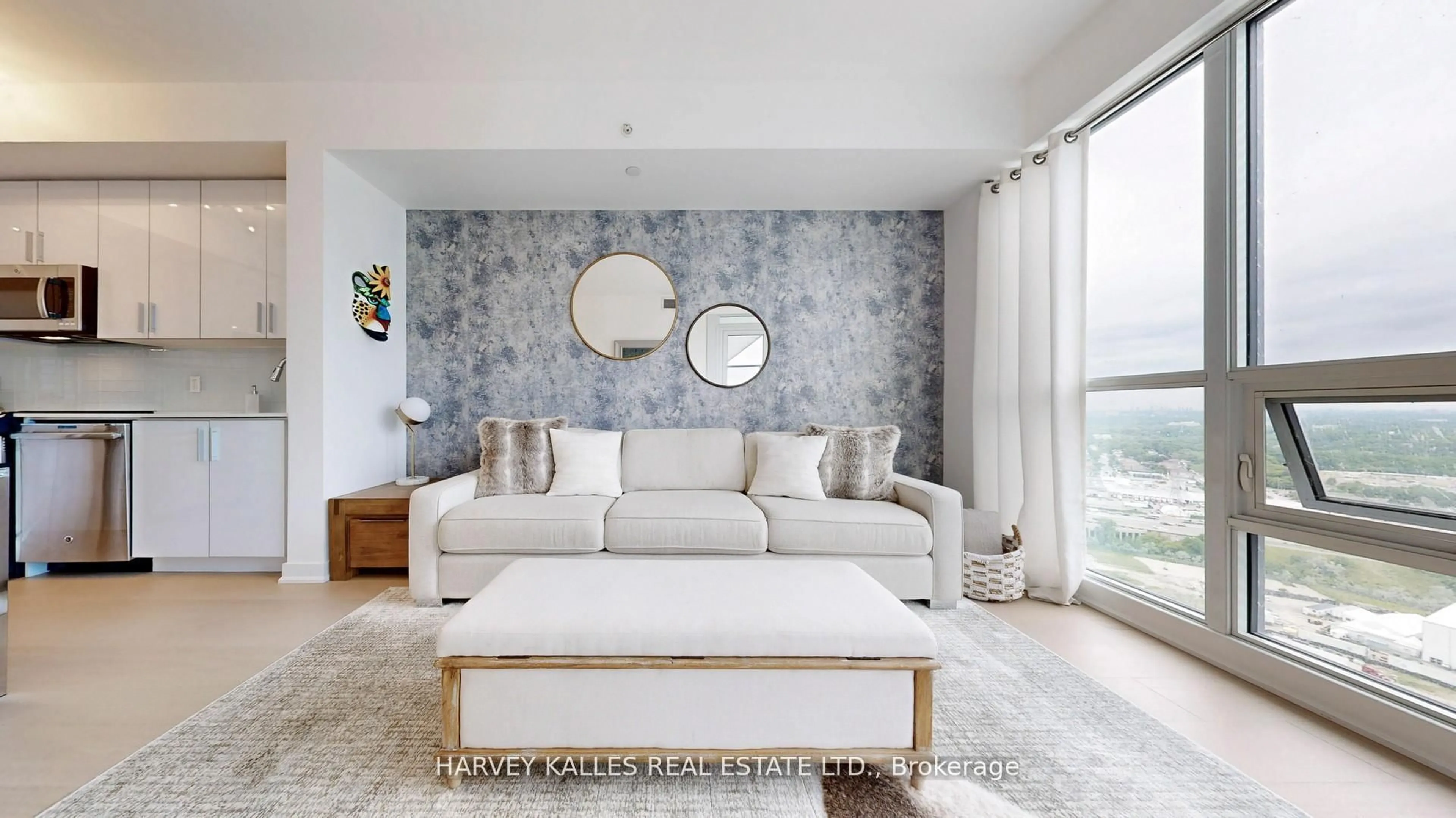 Living room with furniture, unknown for 2200 Lake Shore Blvd #4008, Toronto Ontario M8V 1A4