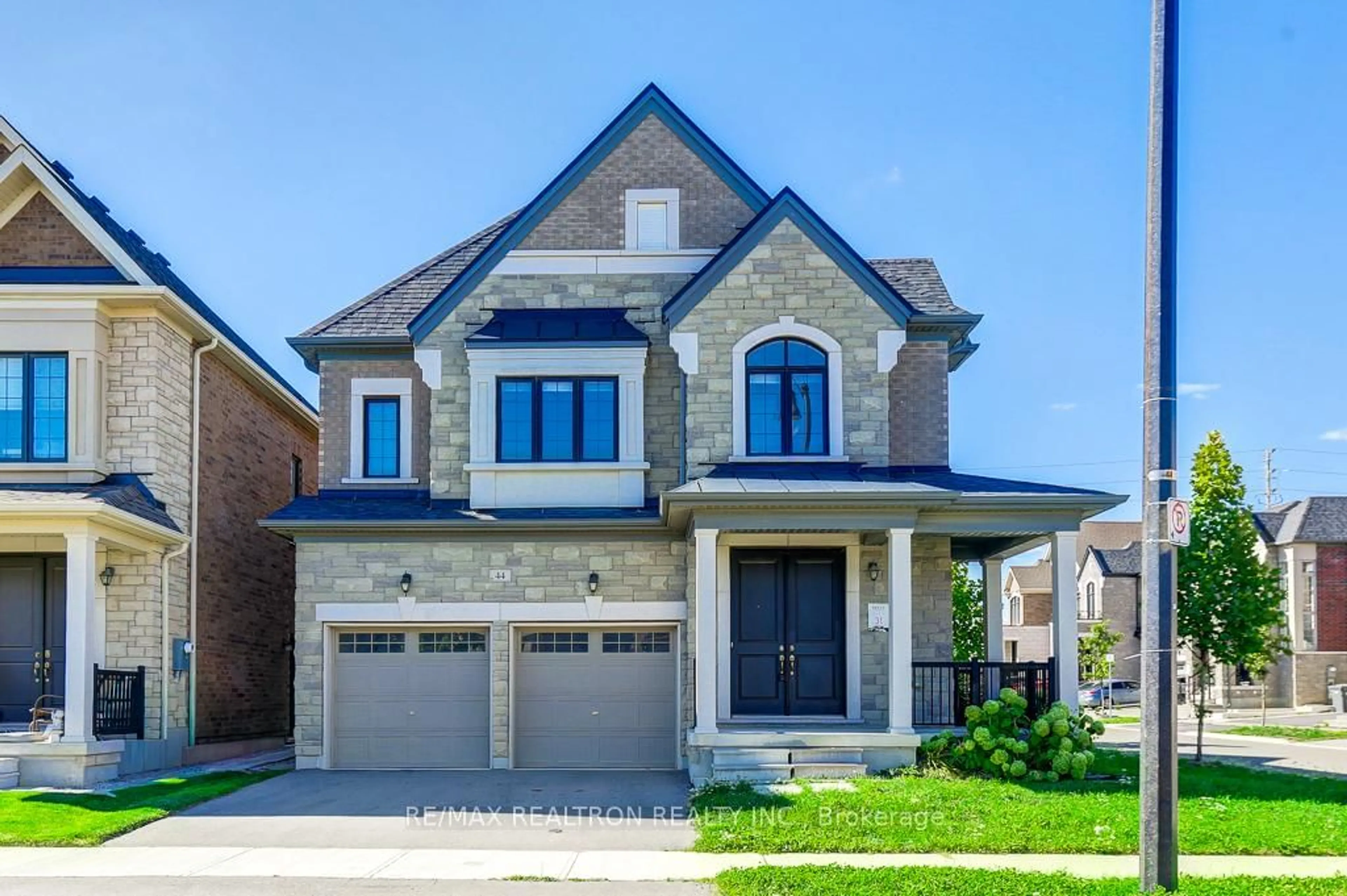 Home with brick exterior material, street for 44 Brent Stephens Way, Brampton Ontario L7A 0C3