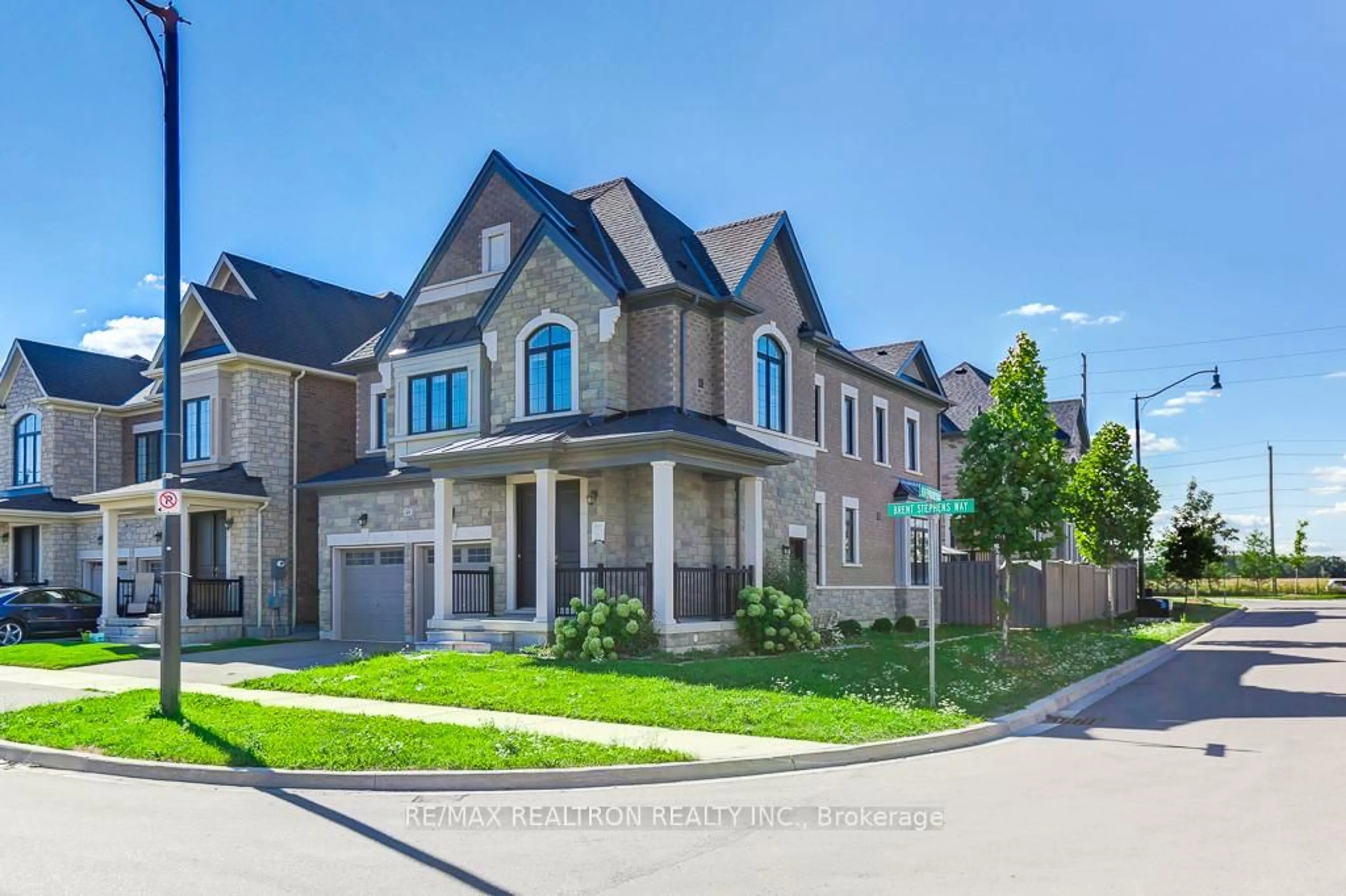 Home with brick exterior material, street for 44 Brent Stephens Way, Brampton Ontario L7A 0C3