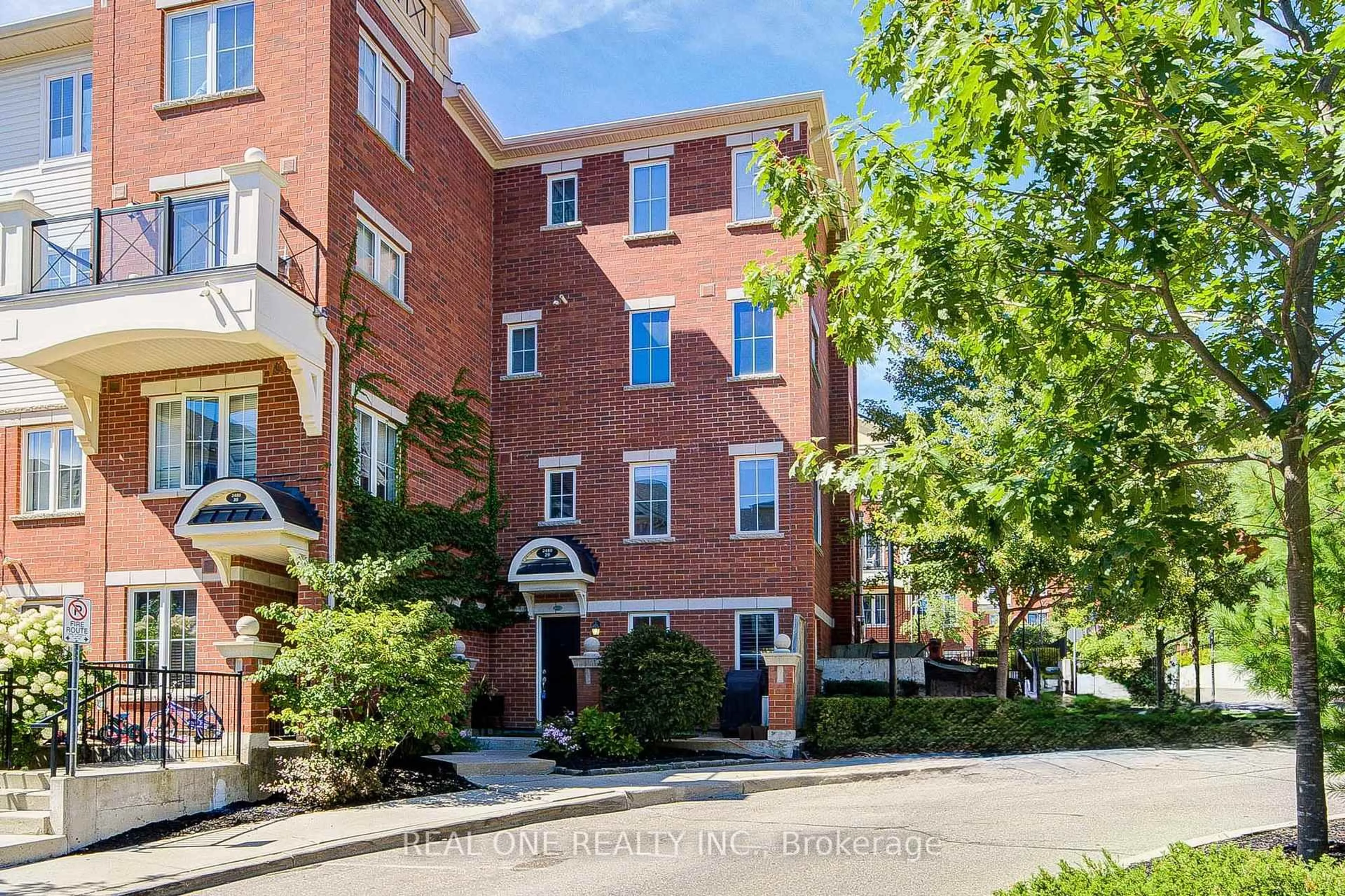 Home with brick exterior material, street for 2480 Post Rd #29, Oakville Ontario L6H 0K1