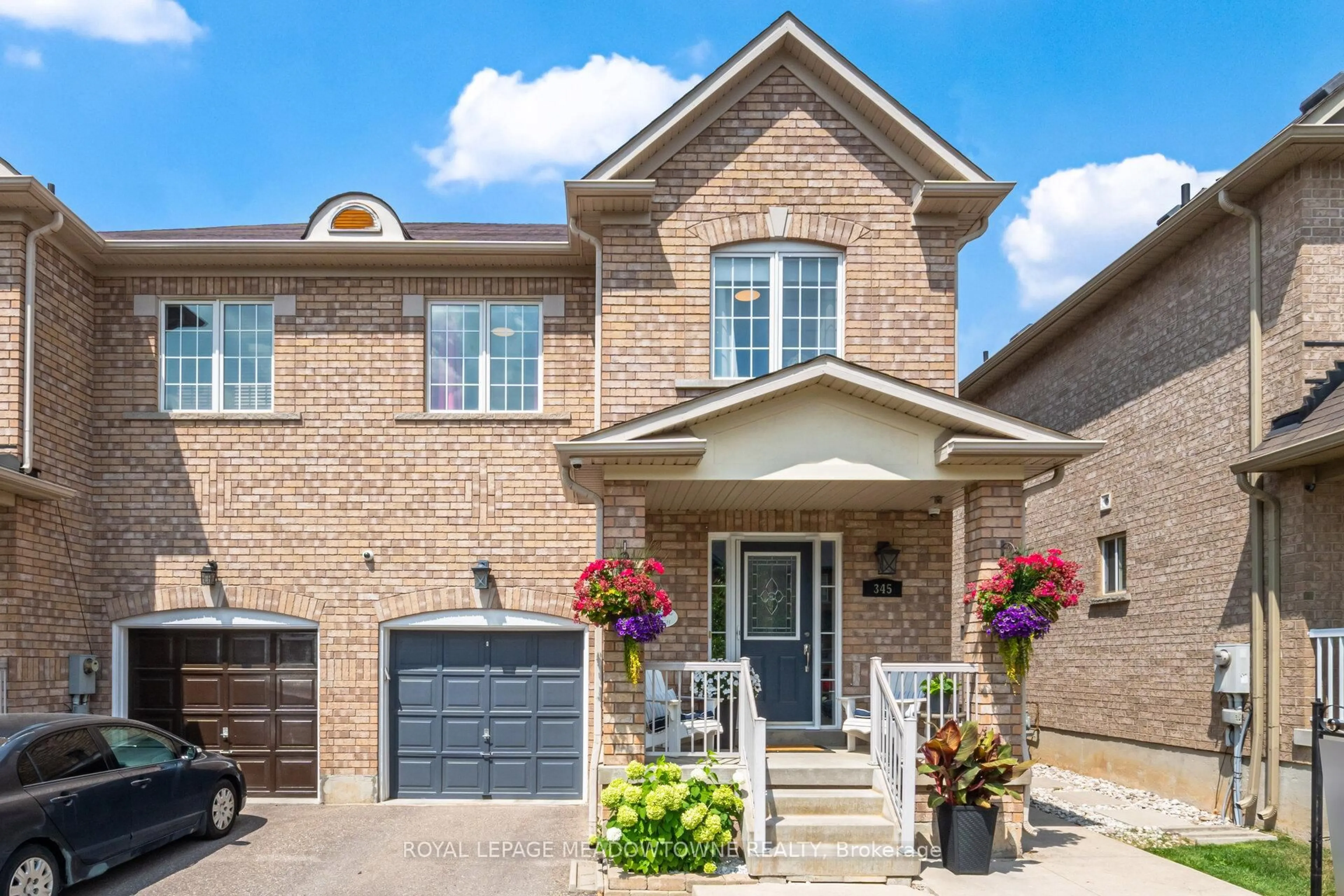 Home with brick exterior material, street for 345 Bussel Cres, Milton Ontario L9T 0W5