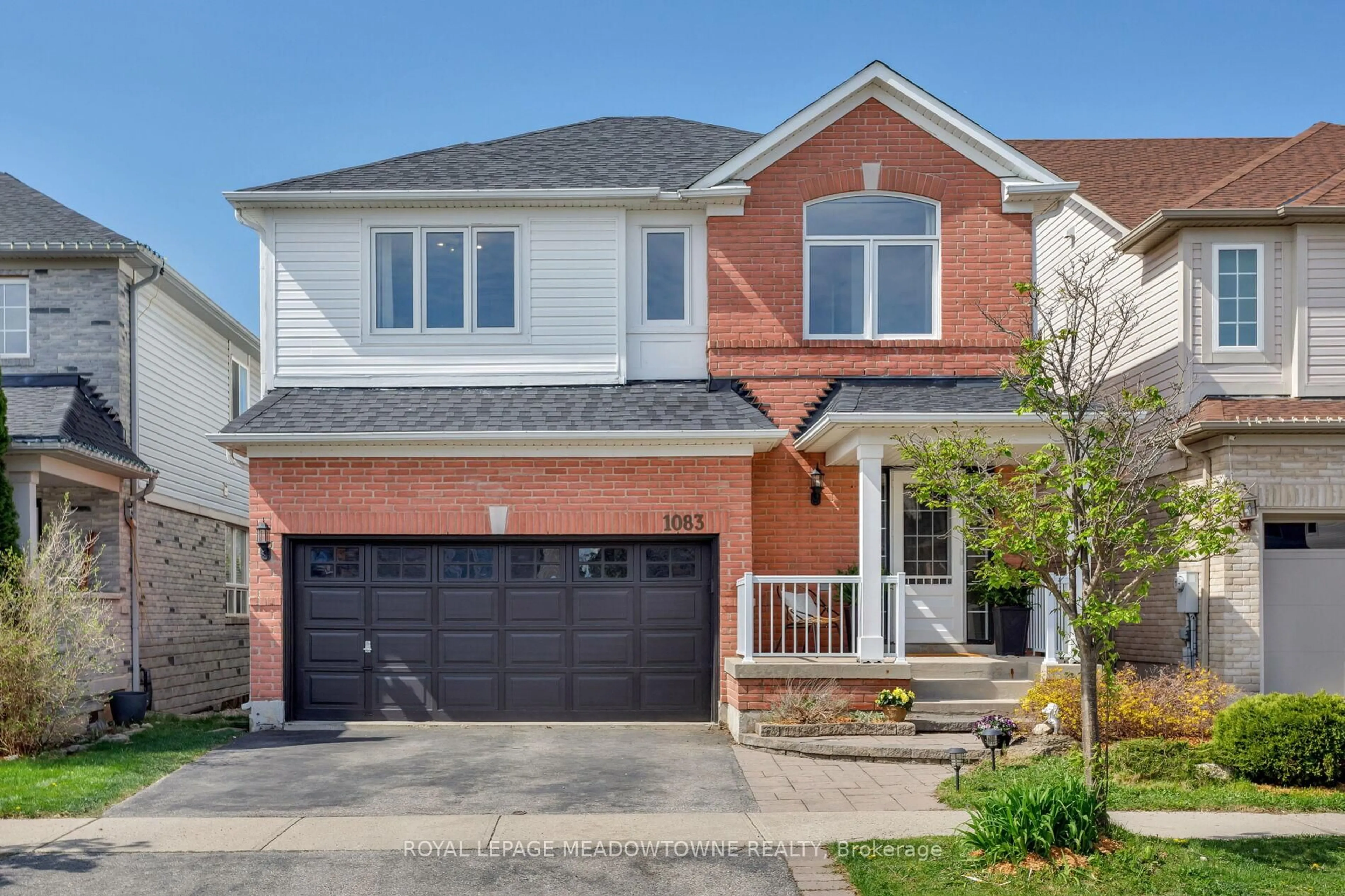 Home with brick exterior material, street for 1083 Easterbrook Cres, Milton Ontario L9T 0C3