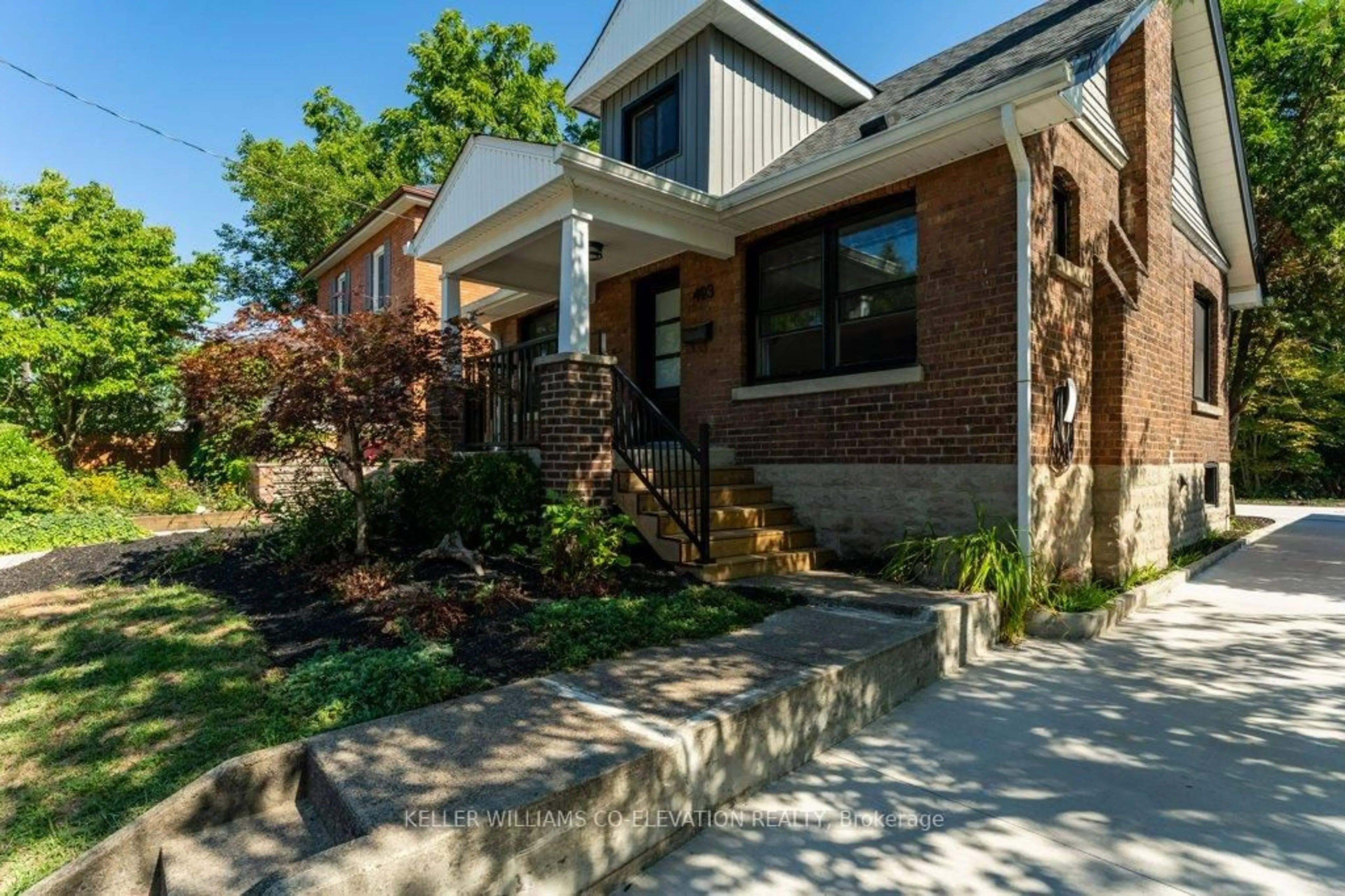 Home with brick exterior material, street for 493 Crosby Ave, Burlington Ontario L7R 2R6
