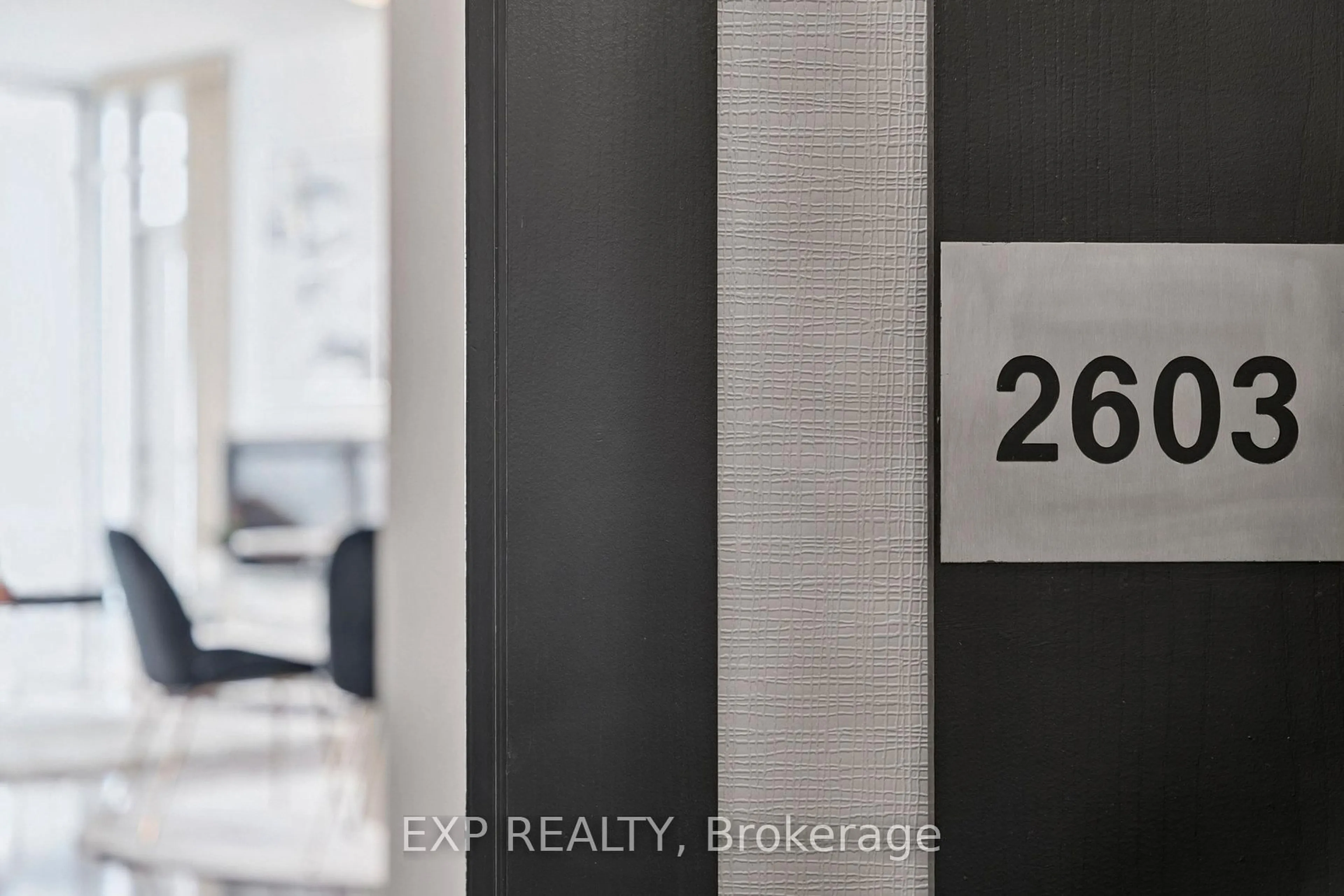 Indoor entryway for 70 Absolute Ave #2603, Mississauga Ontario L4Z 0A4