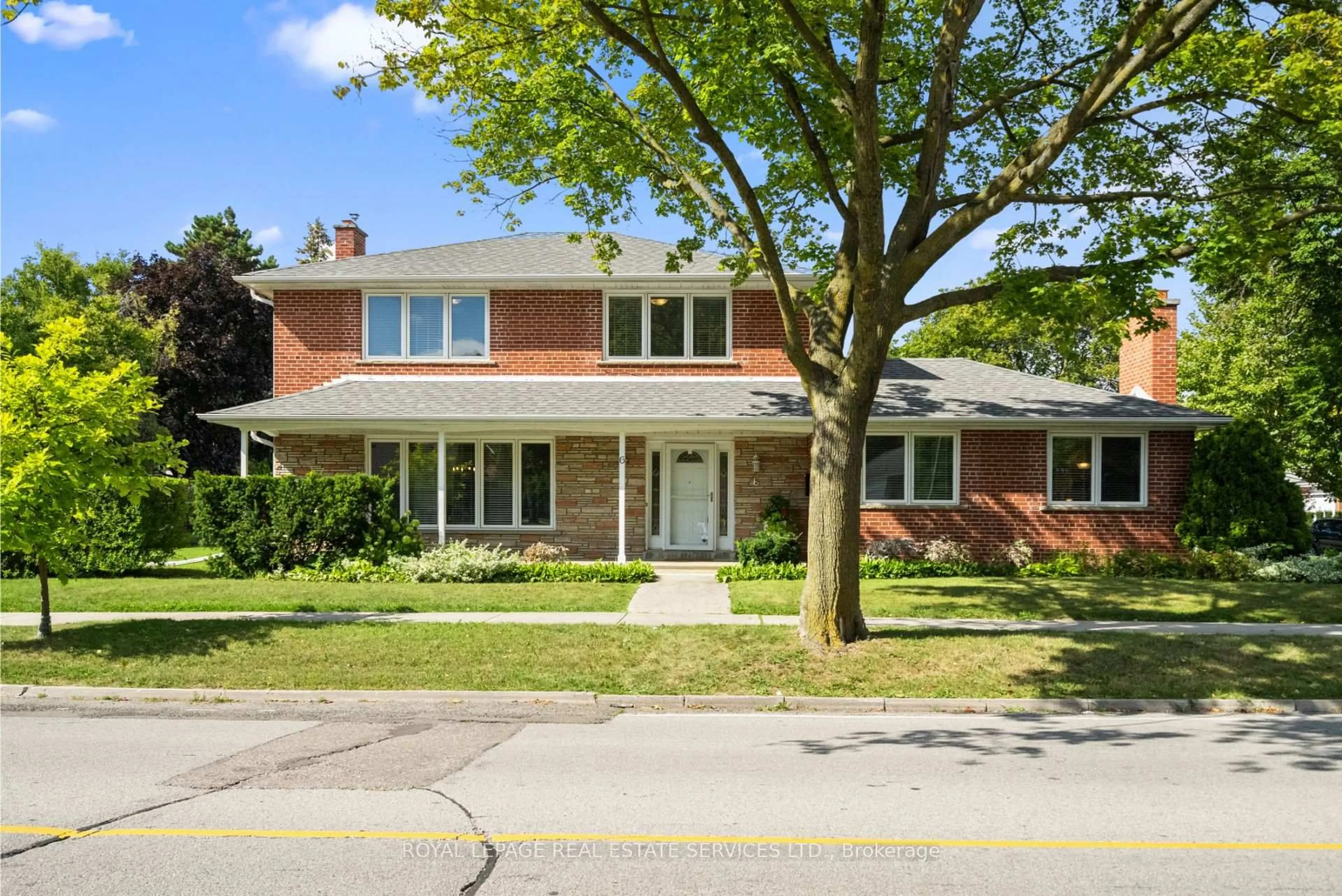 Home with brick exterior material, street for 6 Longfield Rd, Toronto Ontario M9B 3E7