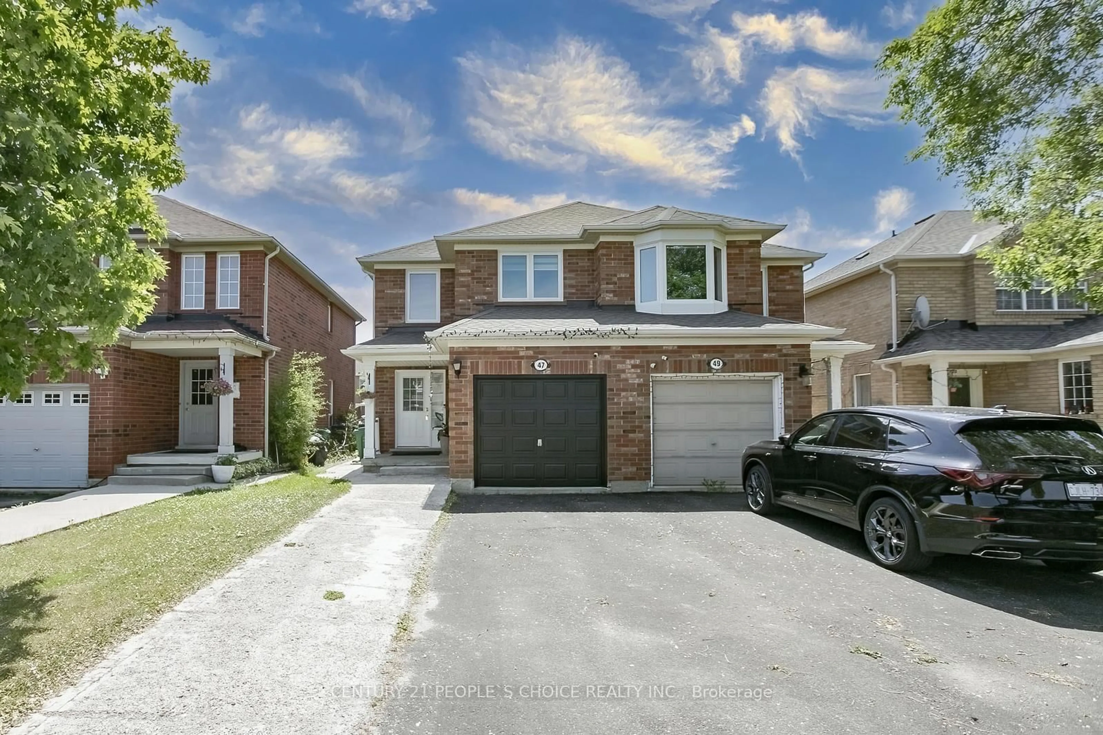 Home with brick exterior material, street for 47 Garibaldi Dr, Brampton Ontario L6X 4Z2