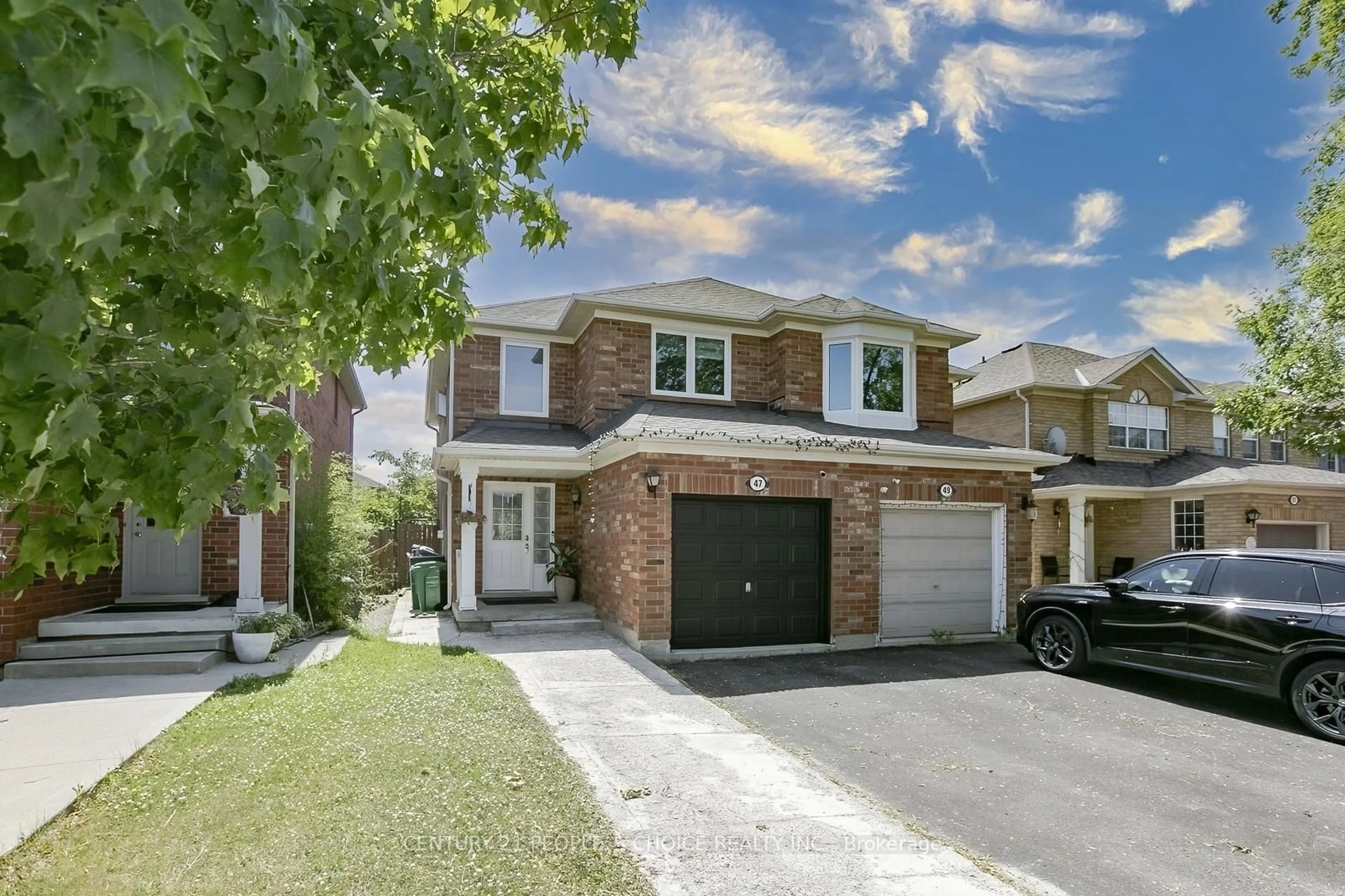 Home with brick exterior material, street for 47 Garibaldi Dr, Brampton Ontario L6X 4Z2