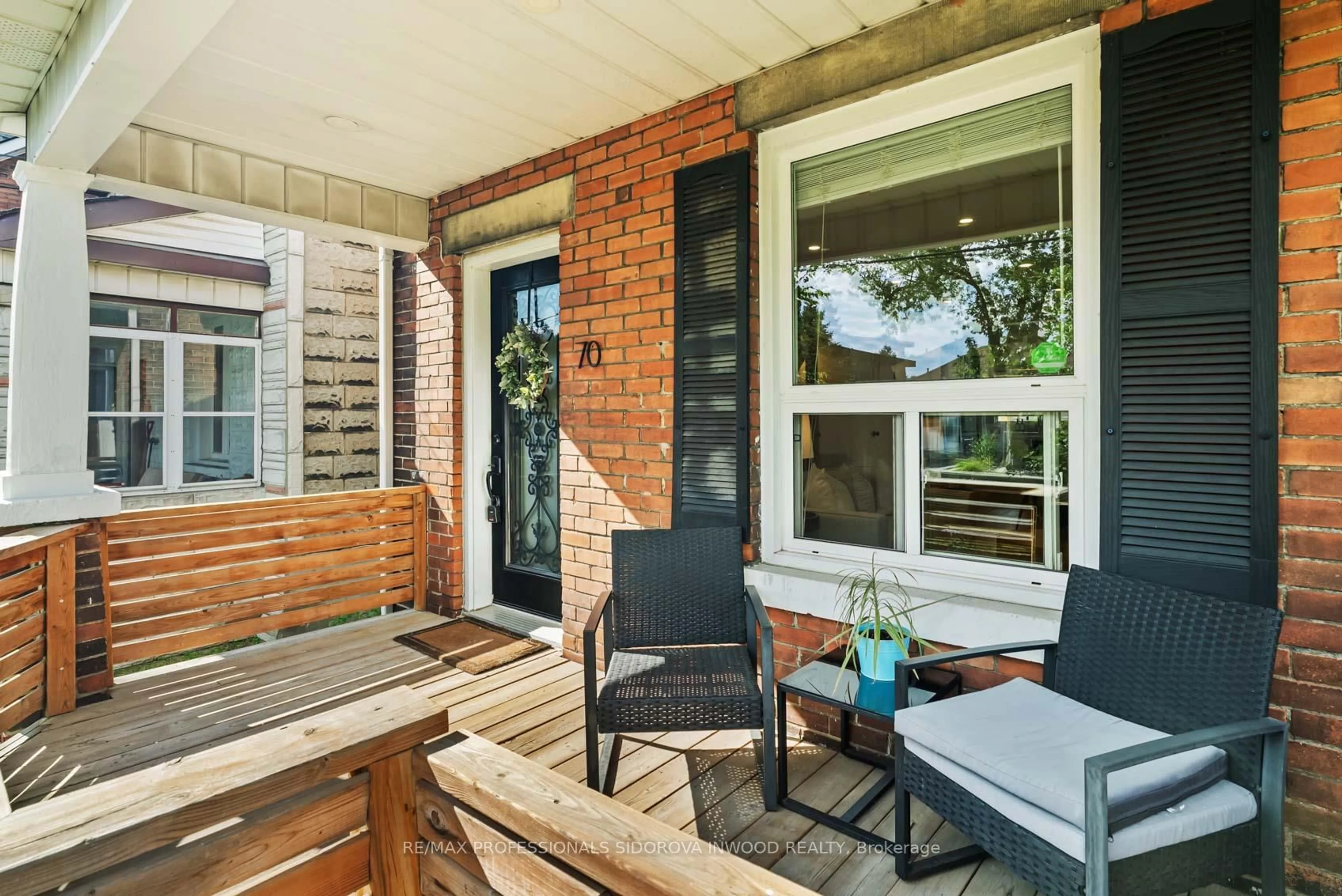 Patio, street for 70 Pritchard Ave, Toronto Ontario M6N 1T3