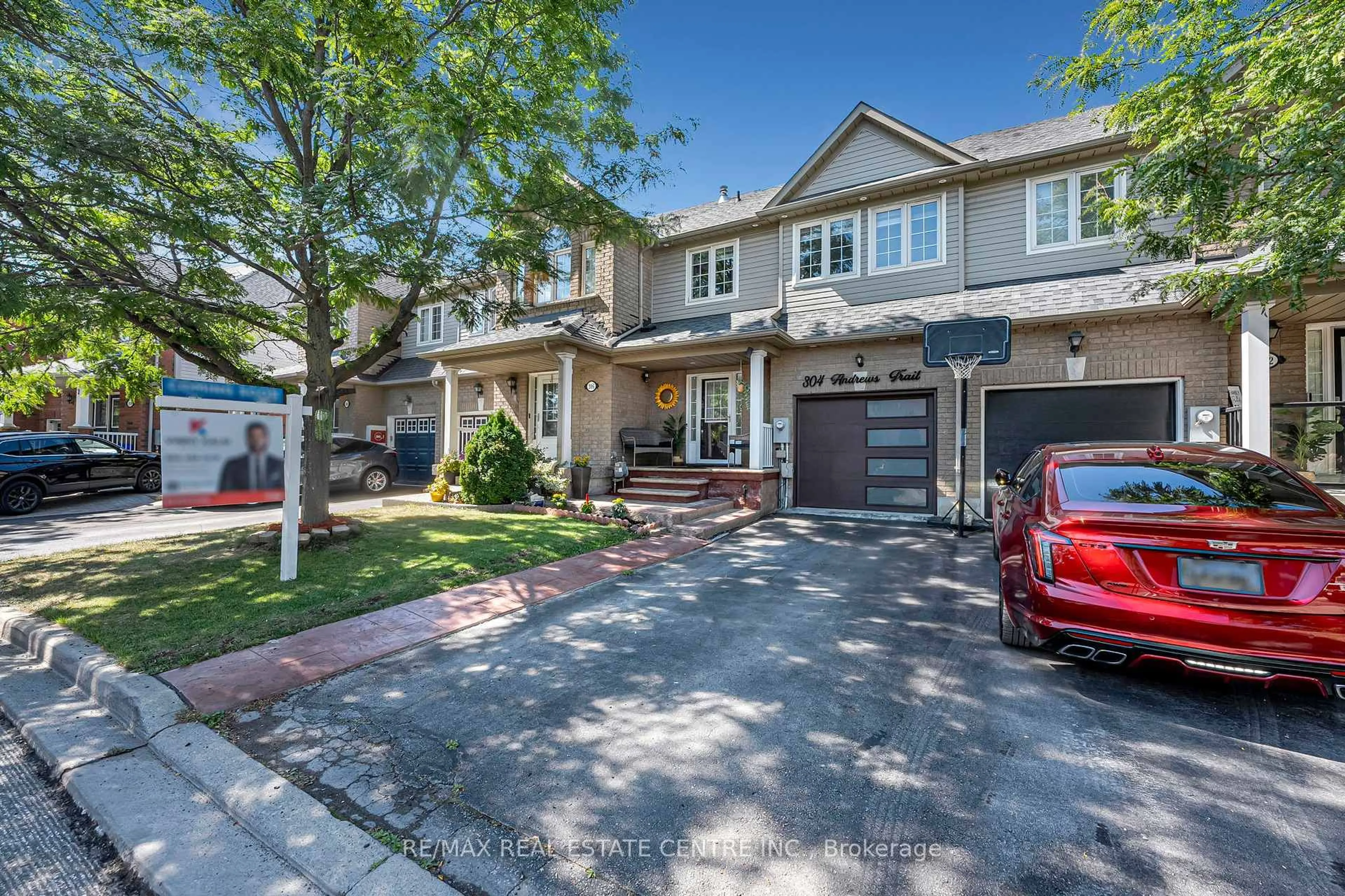 Home with brick exterior material, street for 304 Andrews Tr, Milton Ontario L9T 6S5