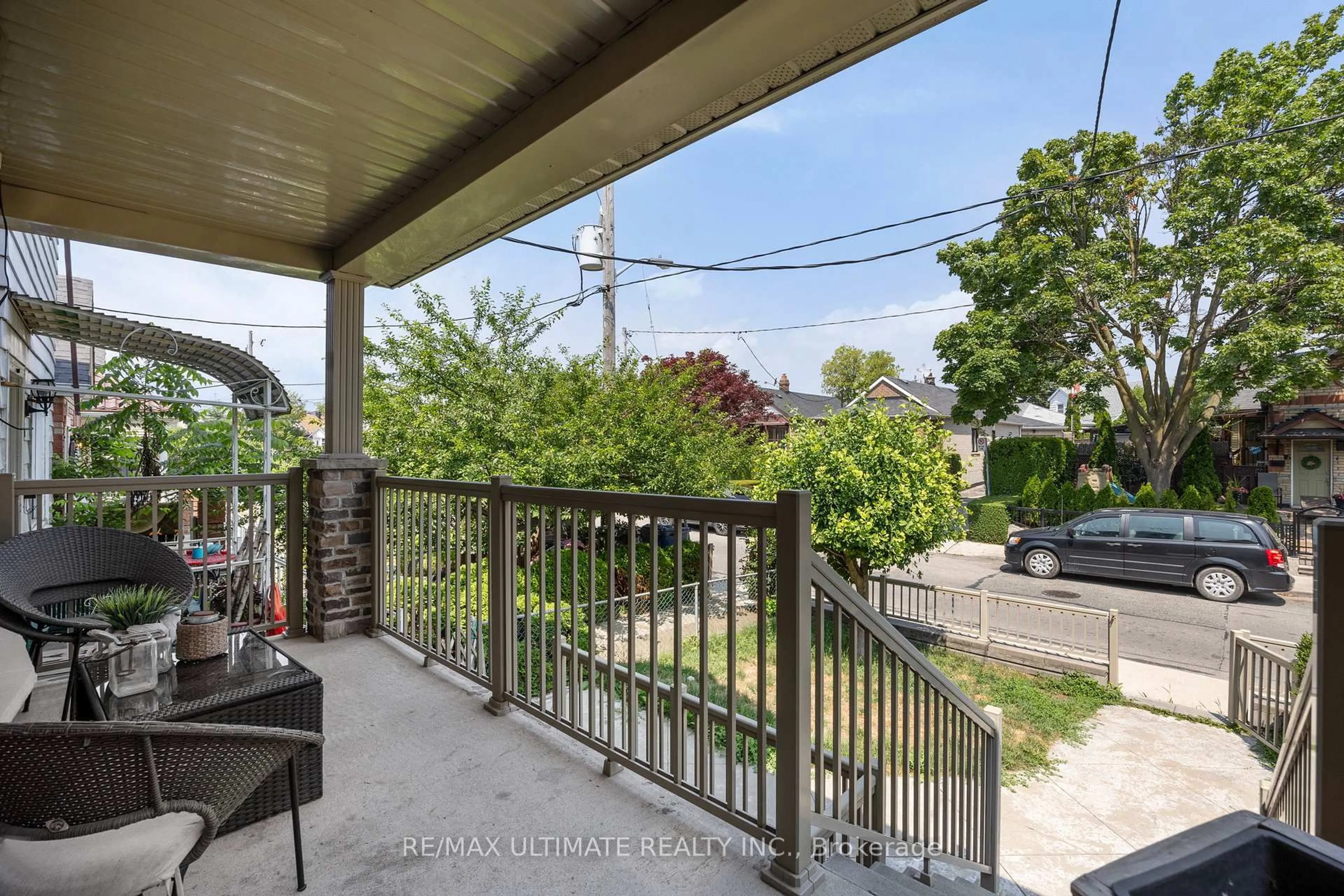 Patio, street for 23 Seneca Ave, Toronto Ontario M5J 2A4