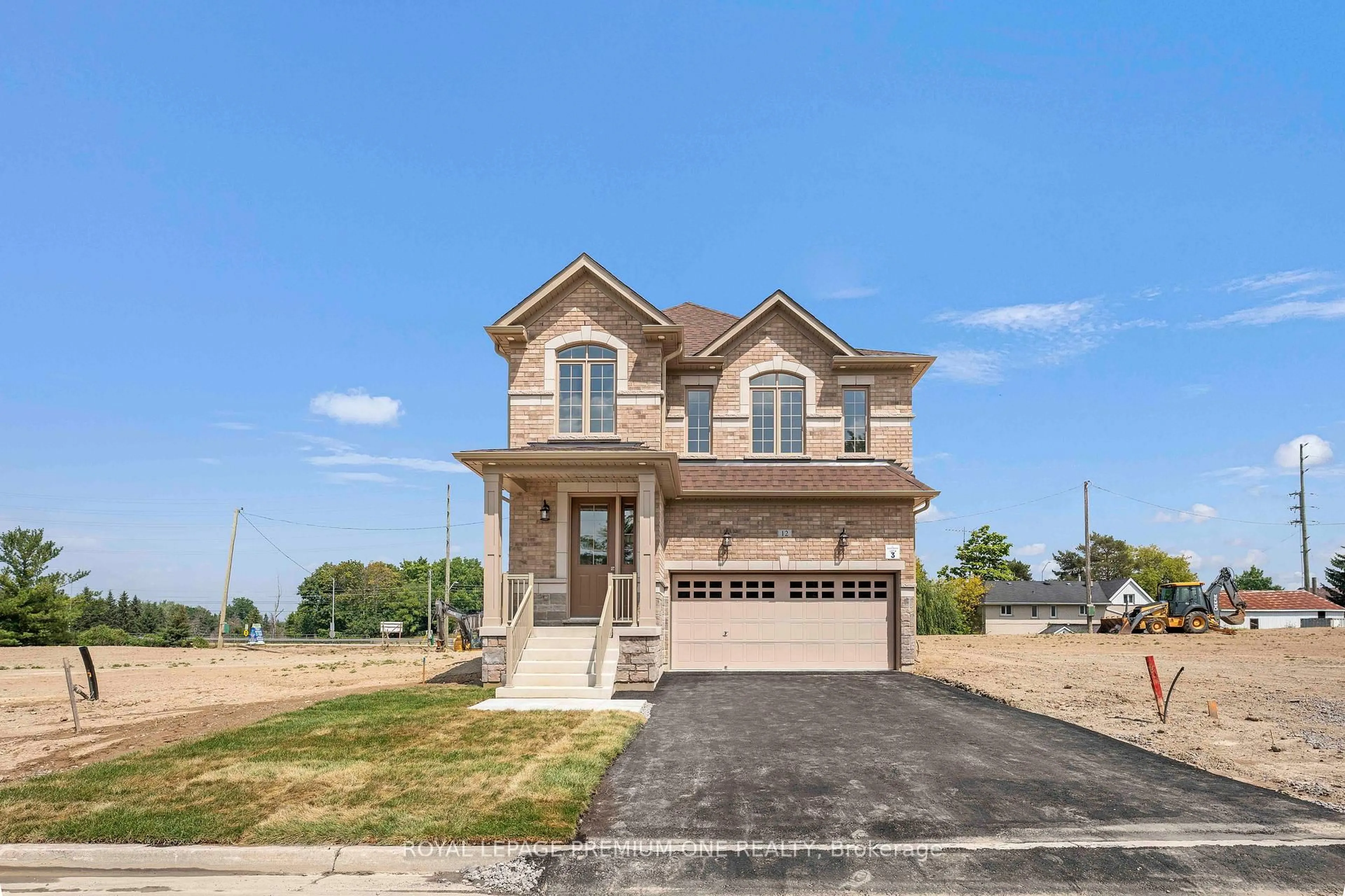 Home with brick exterior material, street for 12 Jack Kenny Crt, Caledon Ontario L7E 2M5