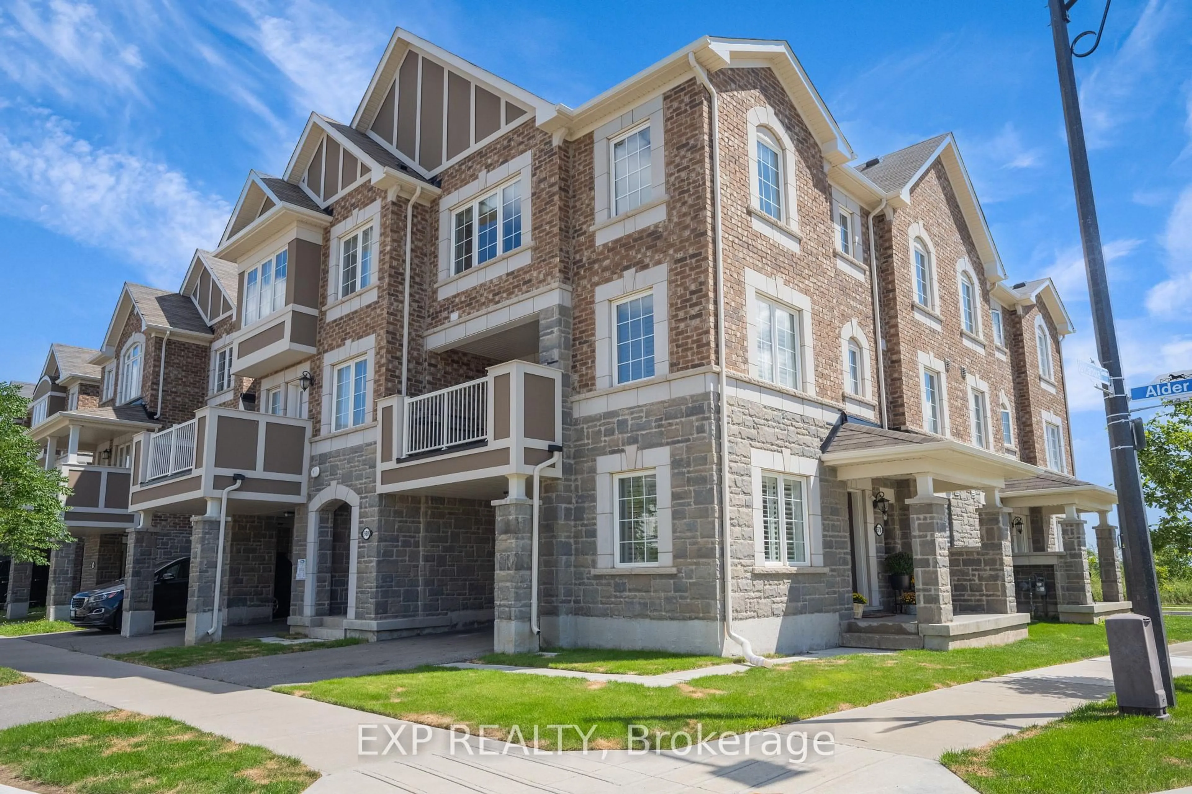 A pic from outside/outdoor area/front of a property/back of a property/a pic from drone, unknown for 978 Alder Gate, Milton Ontario L9E 1R6