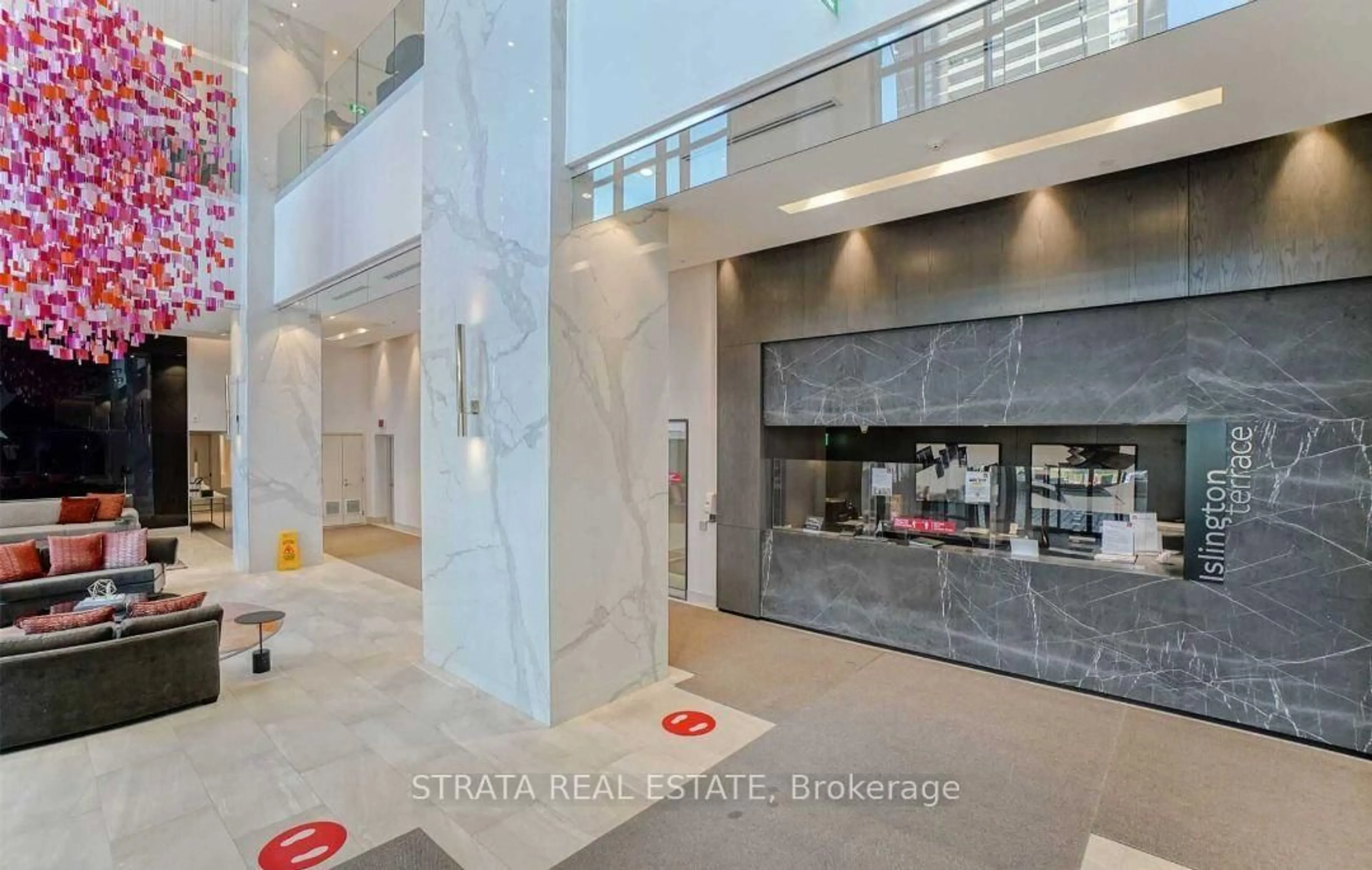 Indoor foyer for 7 Mabelle Ave #1606, Toronto Ontario M9A 0C9