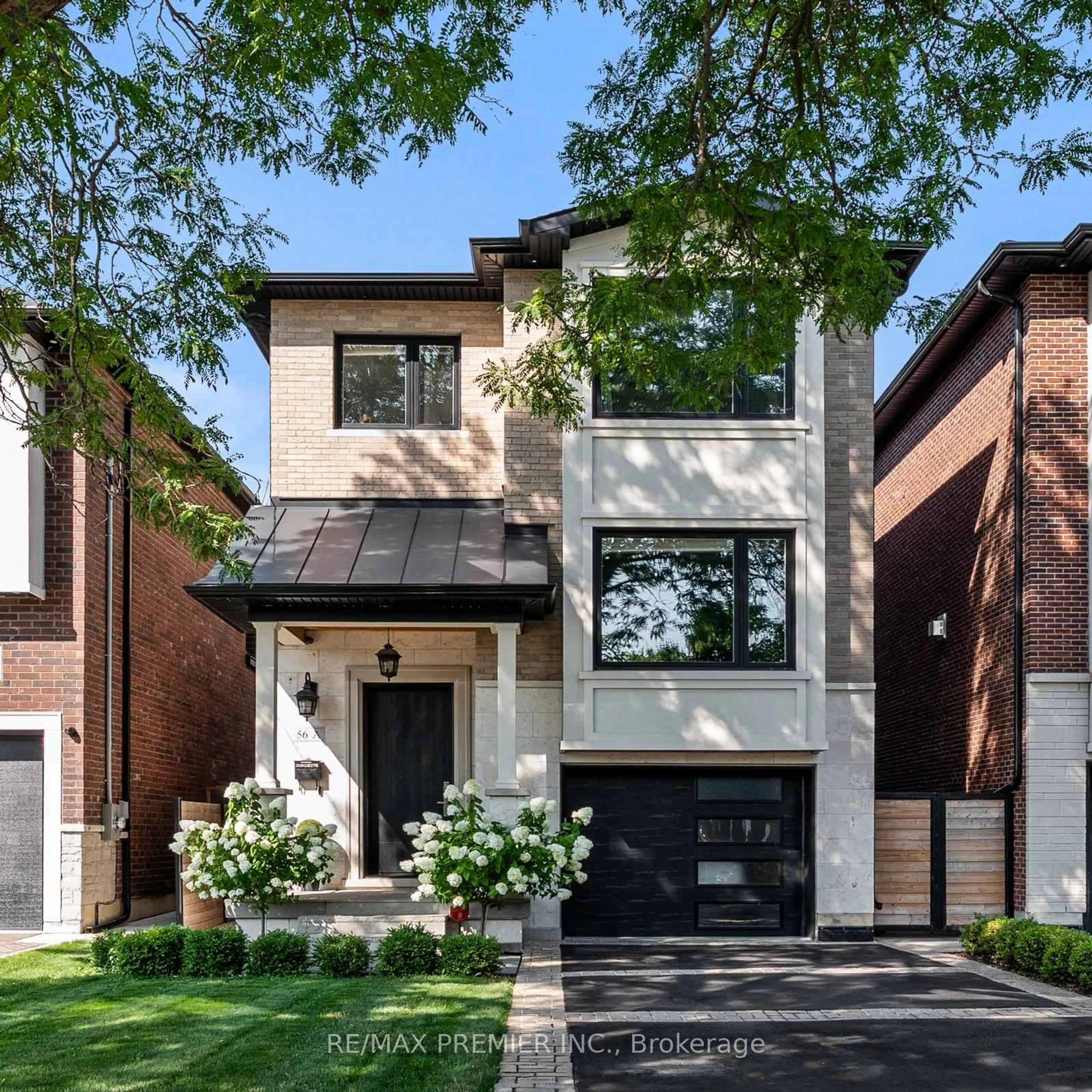 Home with brick exterior material, street for 56A Bellman Ave, Toronto Ontario M8W 4A4