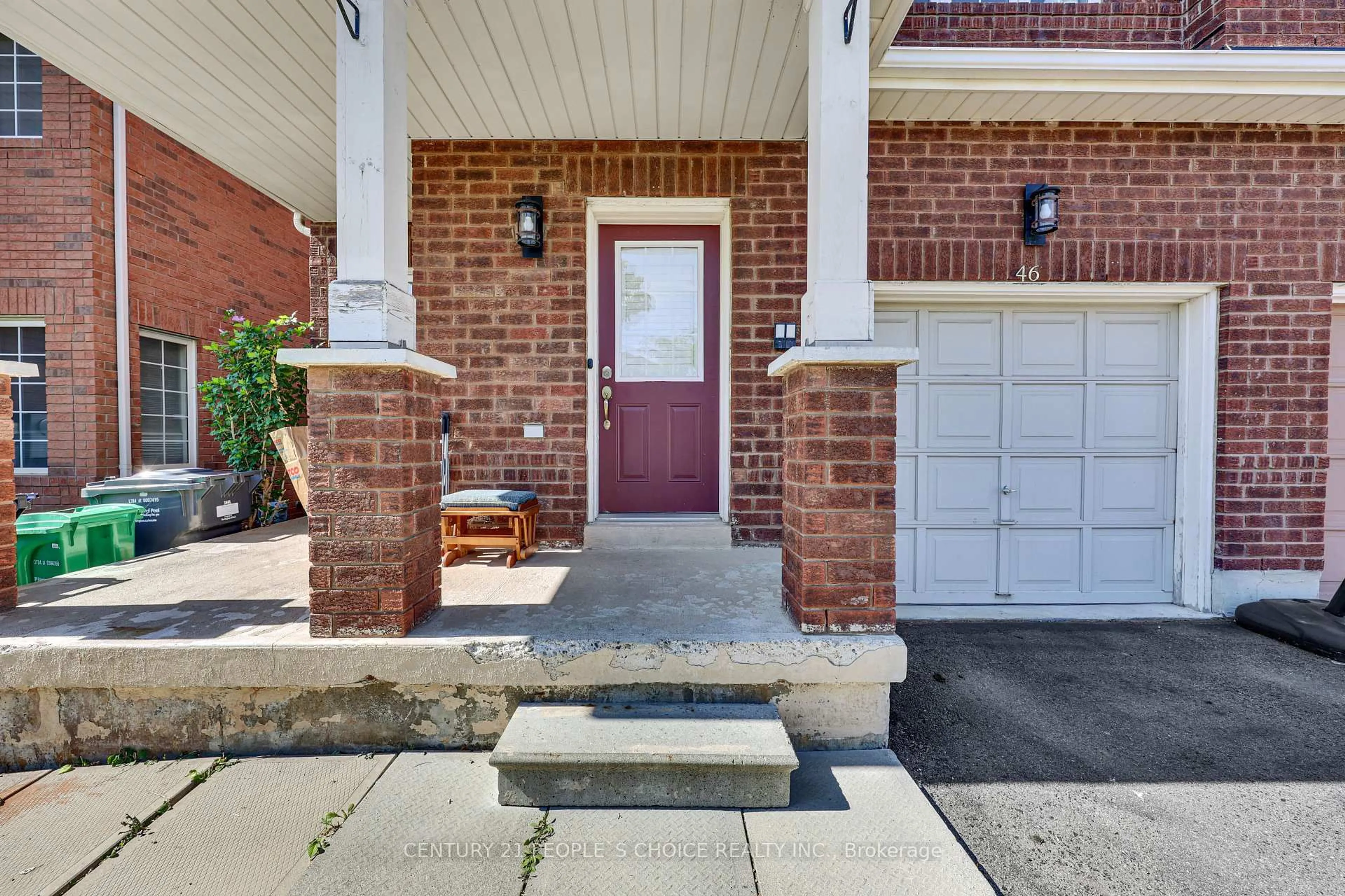 Home with brick exterior material, street for 46 Commodore Dr, Brampton Ontario L6X 0S7