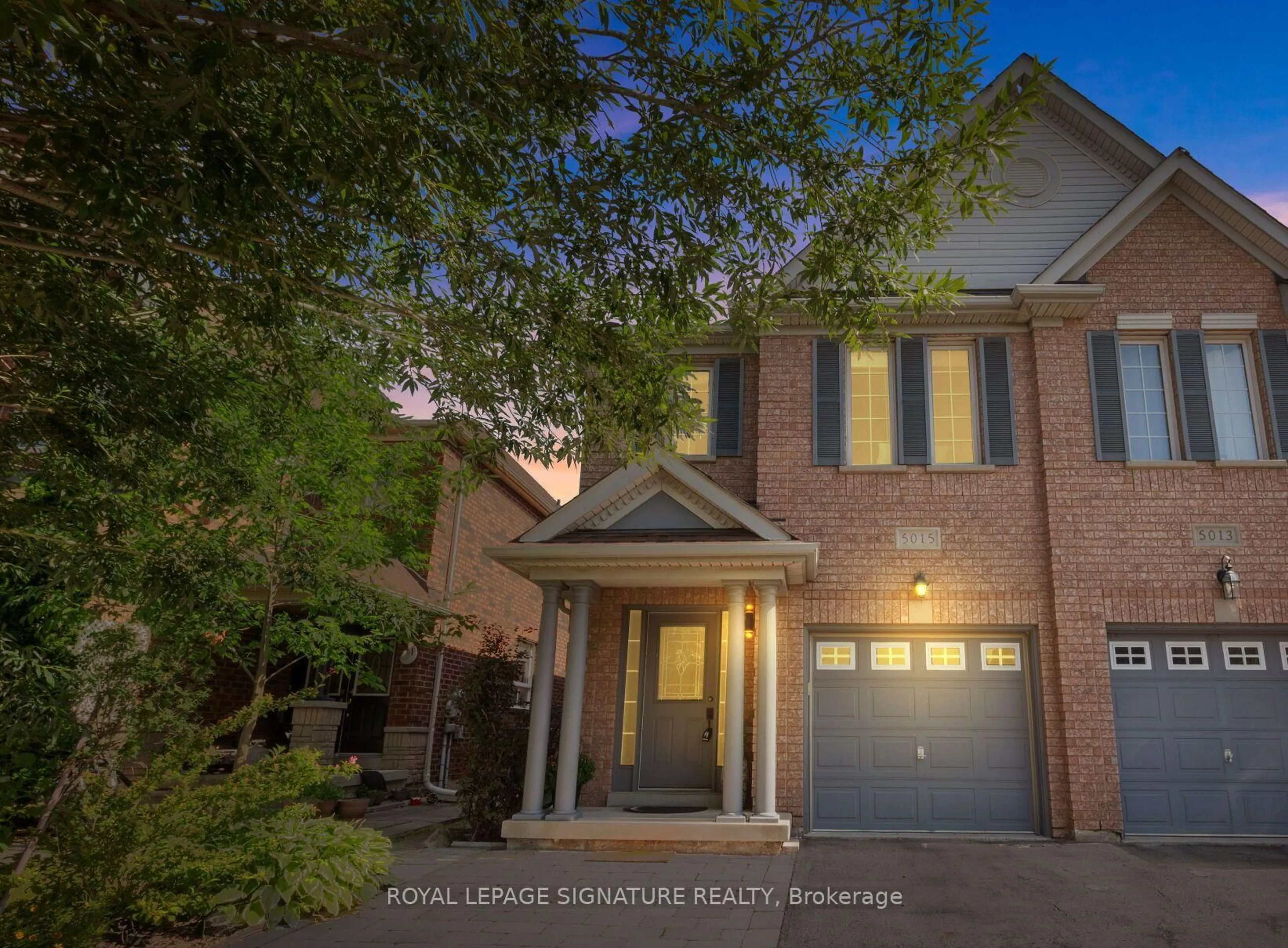 Home with brick exterior material, street for 5015 Dubonet Dr, Mississauga Ontario L5M 7W8