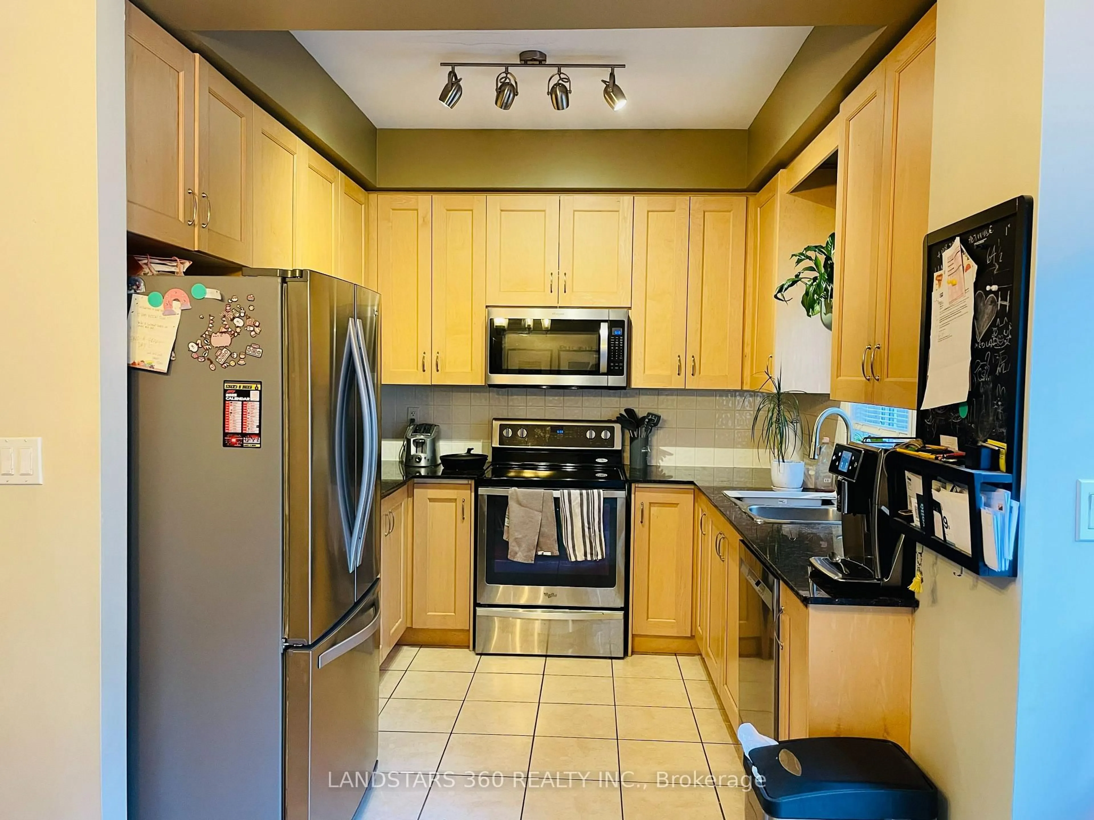 Standard kitchen, ceramic/tile floor for 109 The Queensway ##108, Toronto Ontario M6S 5B6