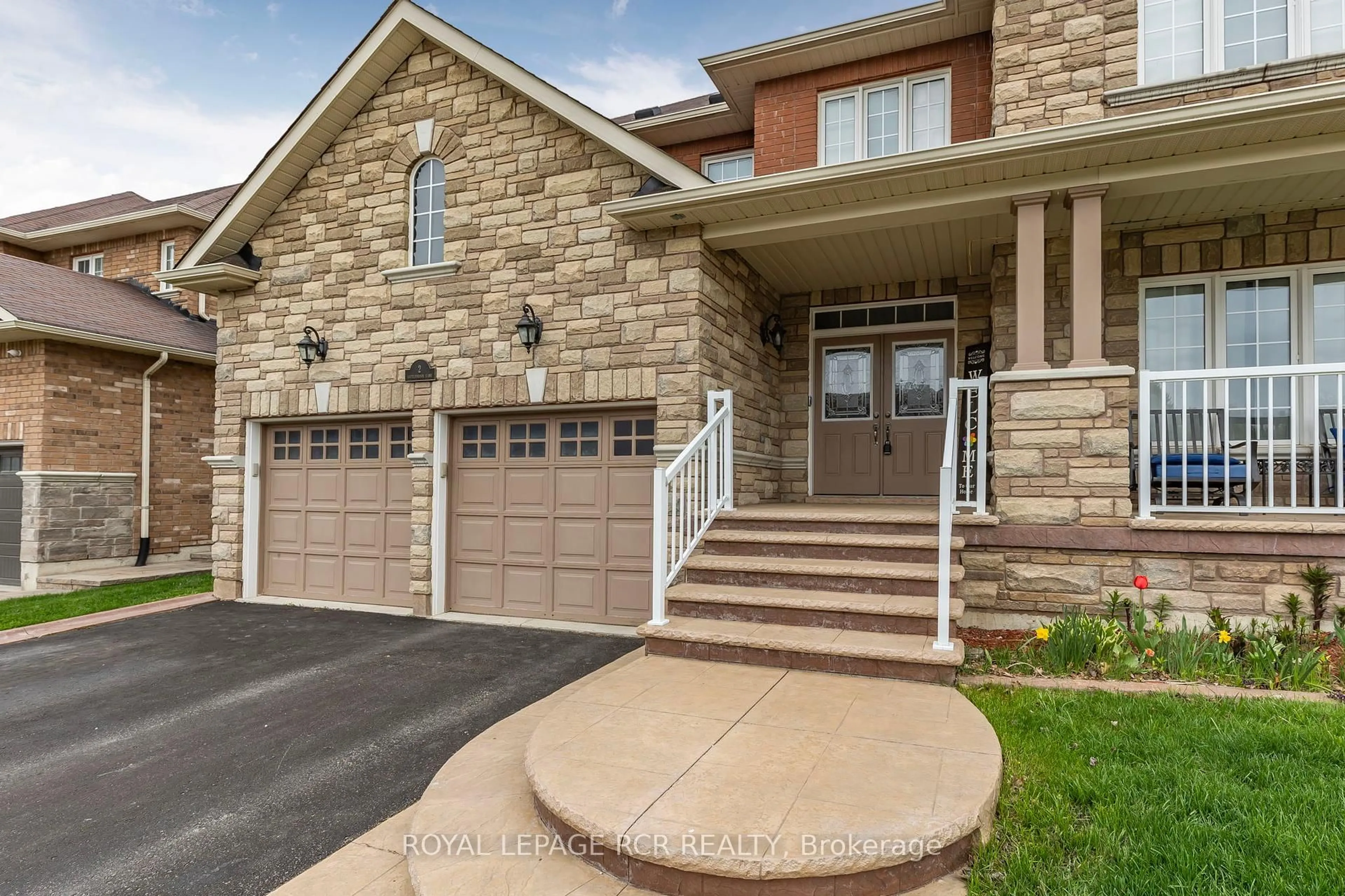 Home with brick exterior material, street for 2 Littlebrook Lane, Caledon Ontario L7C 3M4