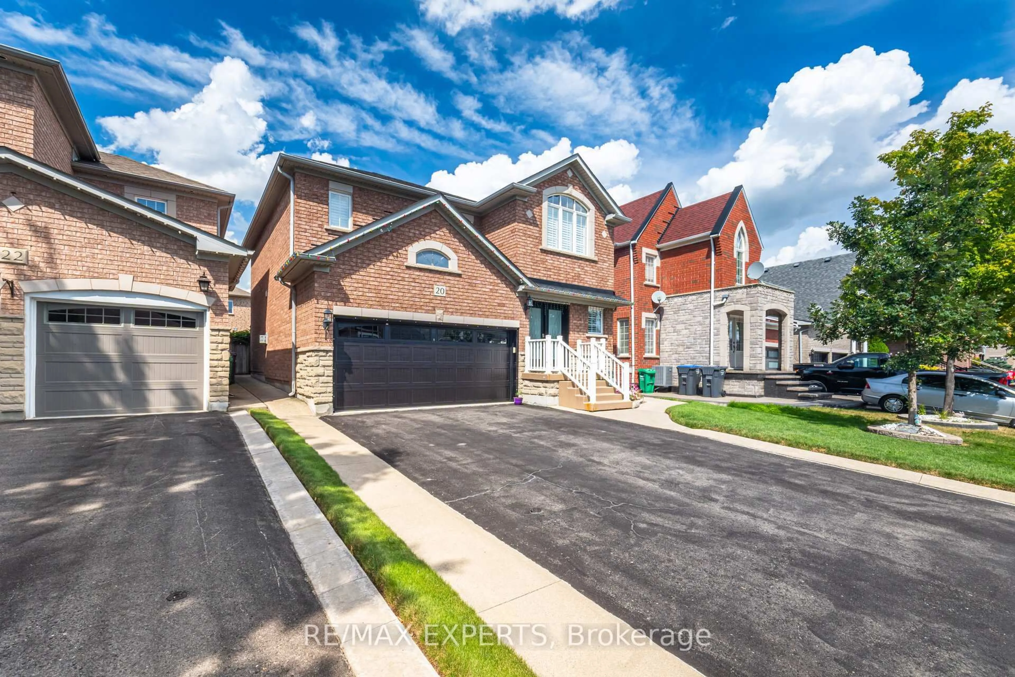 Home with brick exterior material, street for 20 Duffield Rd, Brampton Ontario L7A 2P8