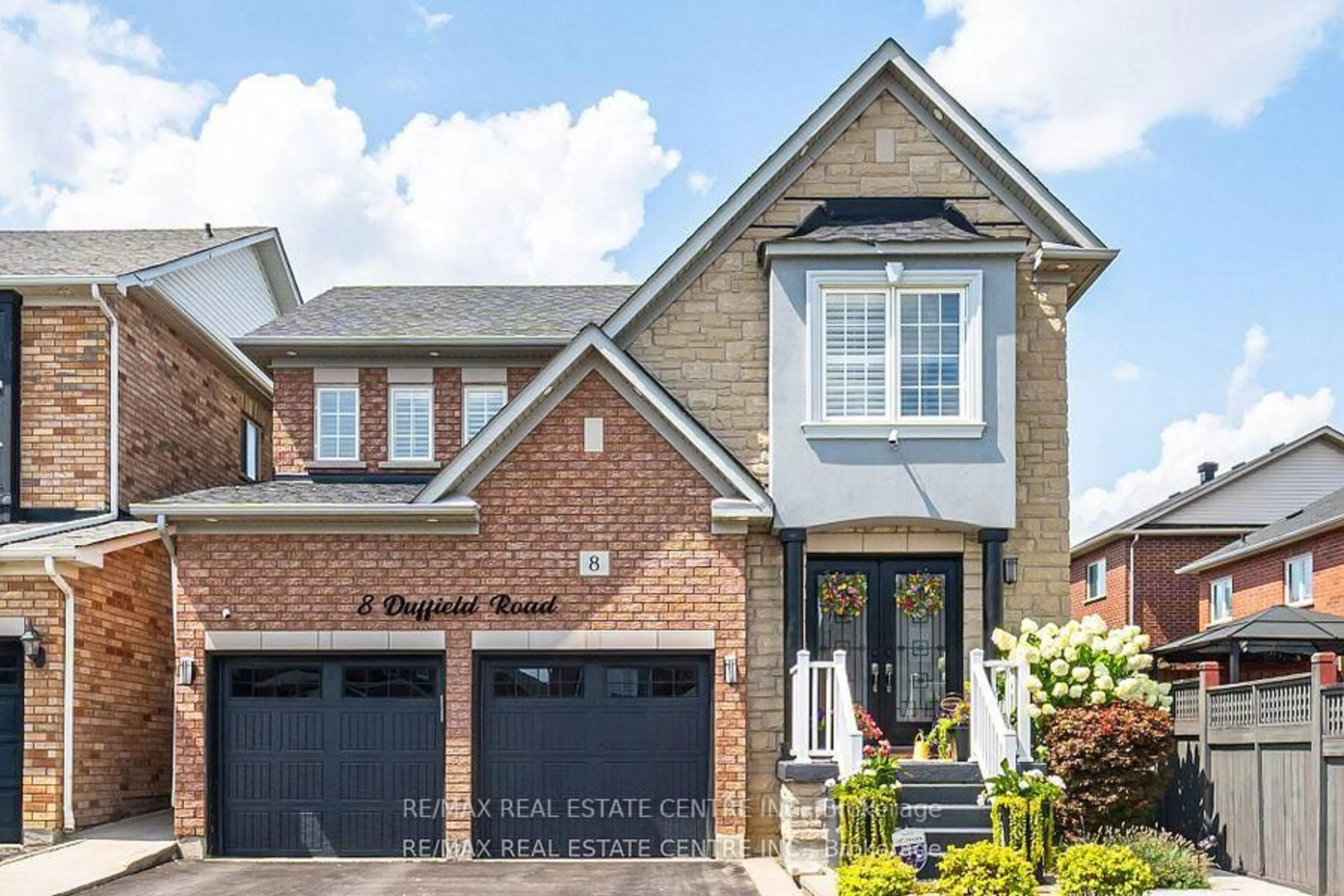 Home with brick exterior material, street for 8 Duffield Rd, Brampton Ontario L7A 2P4