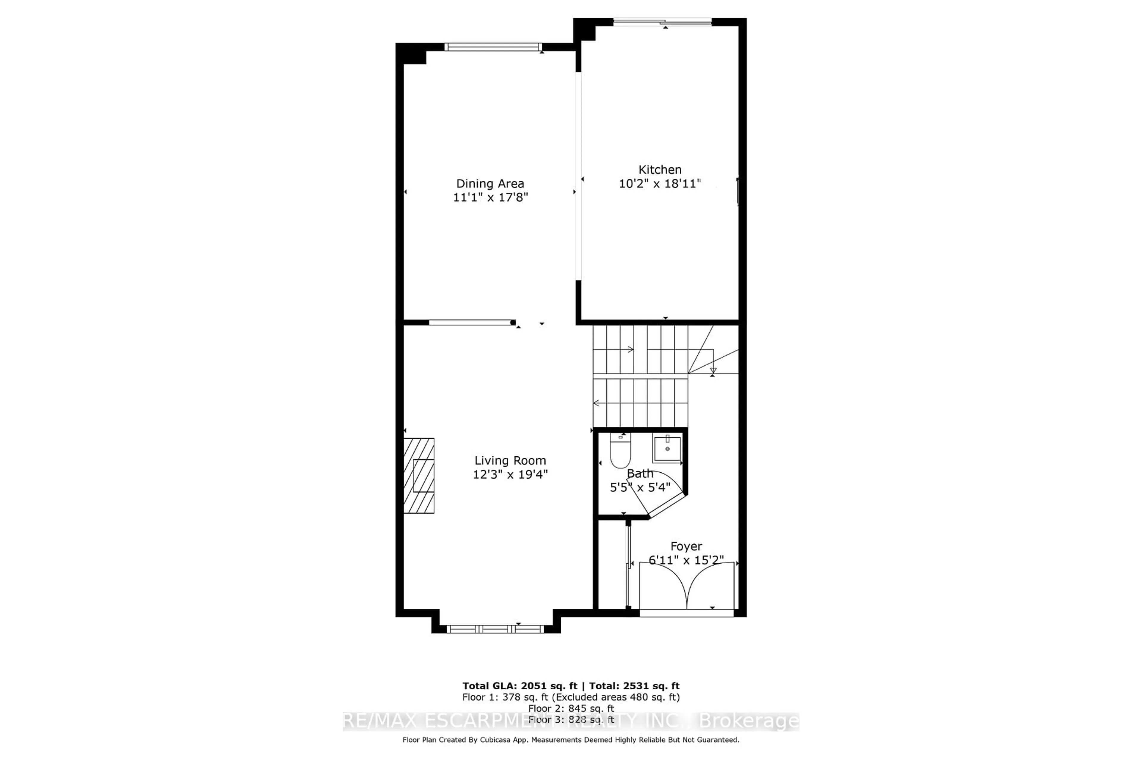 Floor plan for 6544 Opera Glass Cres, Mississauga Ontario L5W 1S1