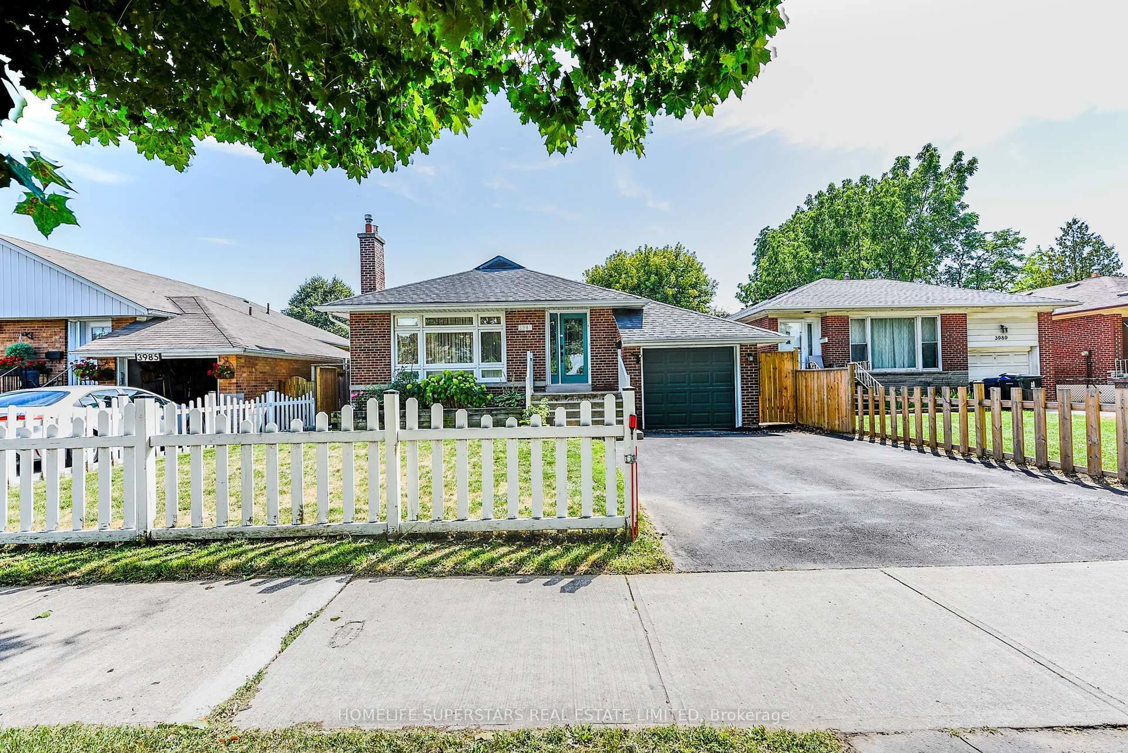Home with brick exterior material, street for 3987 Bloor St, Toronto Ontario M9B 1M2