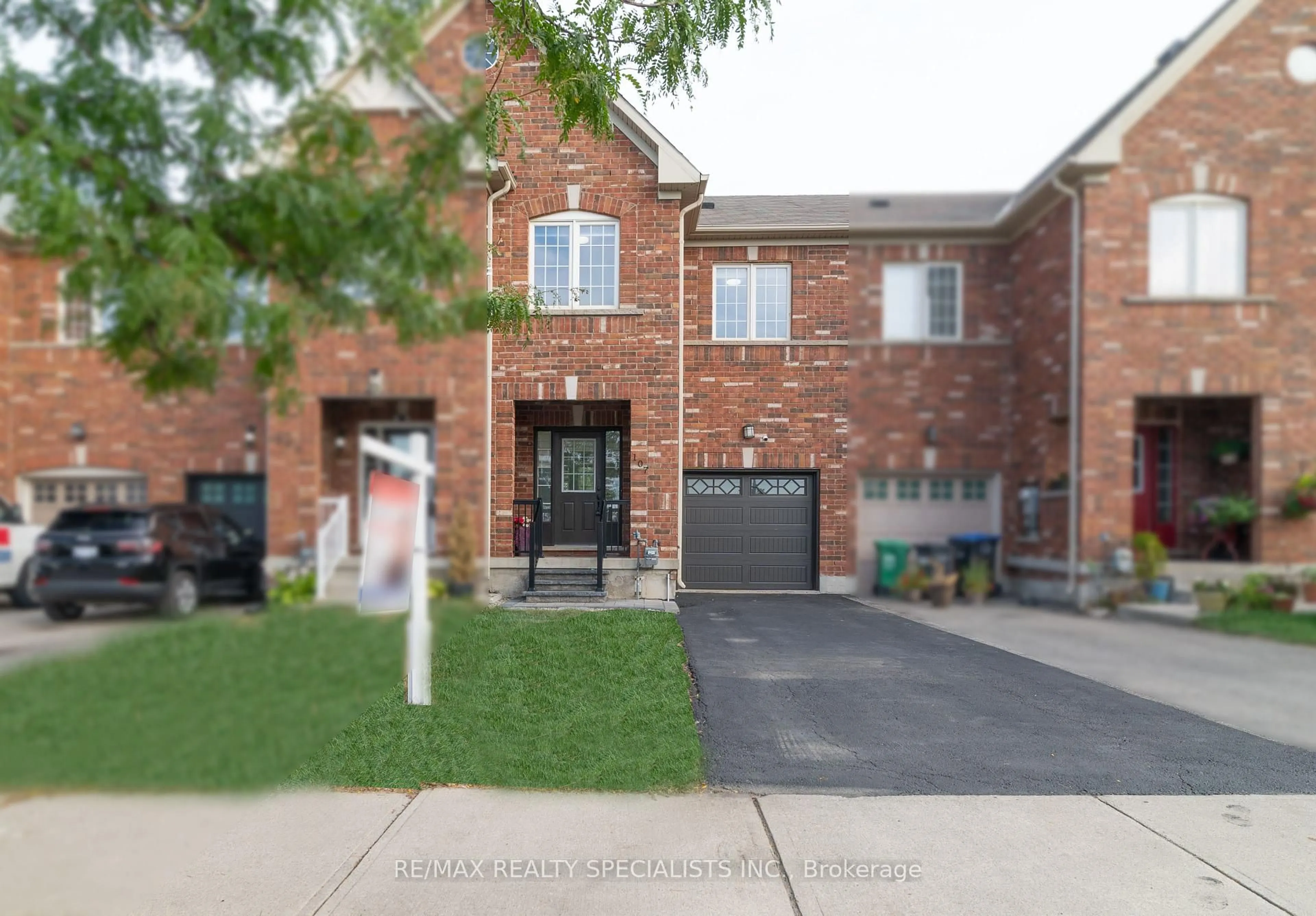 Home with brick exterior material, street for 107 Frenchpark Circ, Brampton Ontario L6X 0Y5