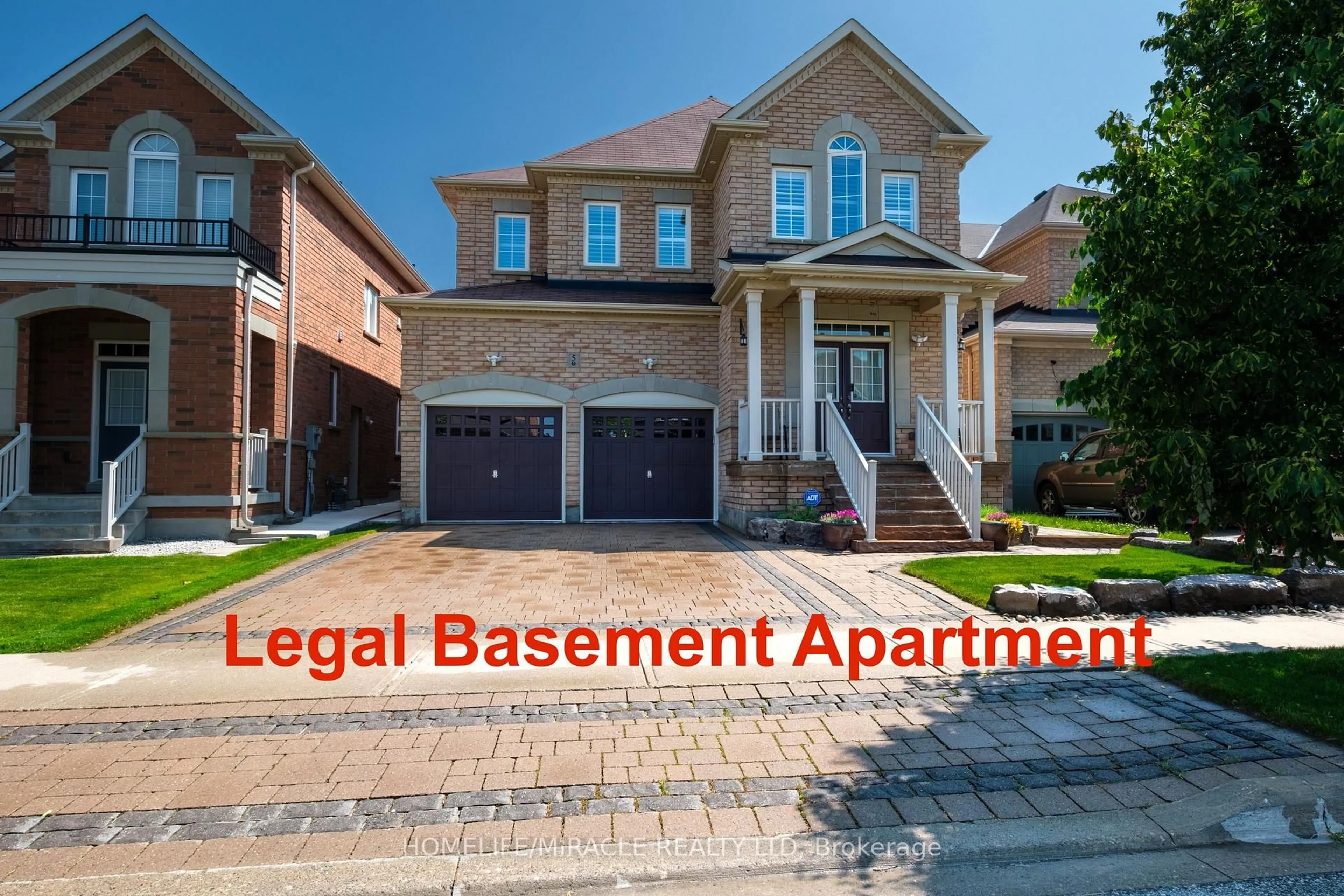 Home with brick exterior material, street for 5 Meltwater Cres, Brampton Ontario L6P 3W1