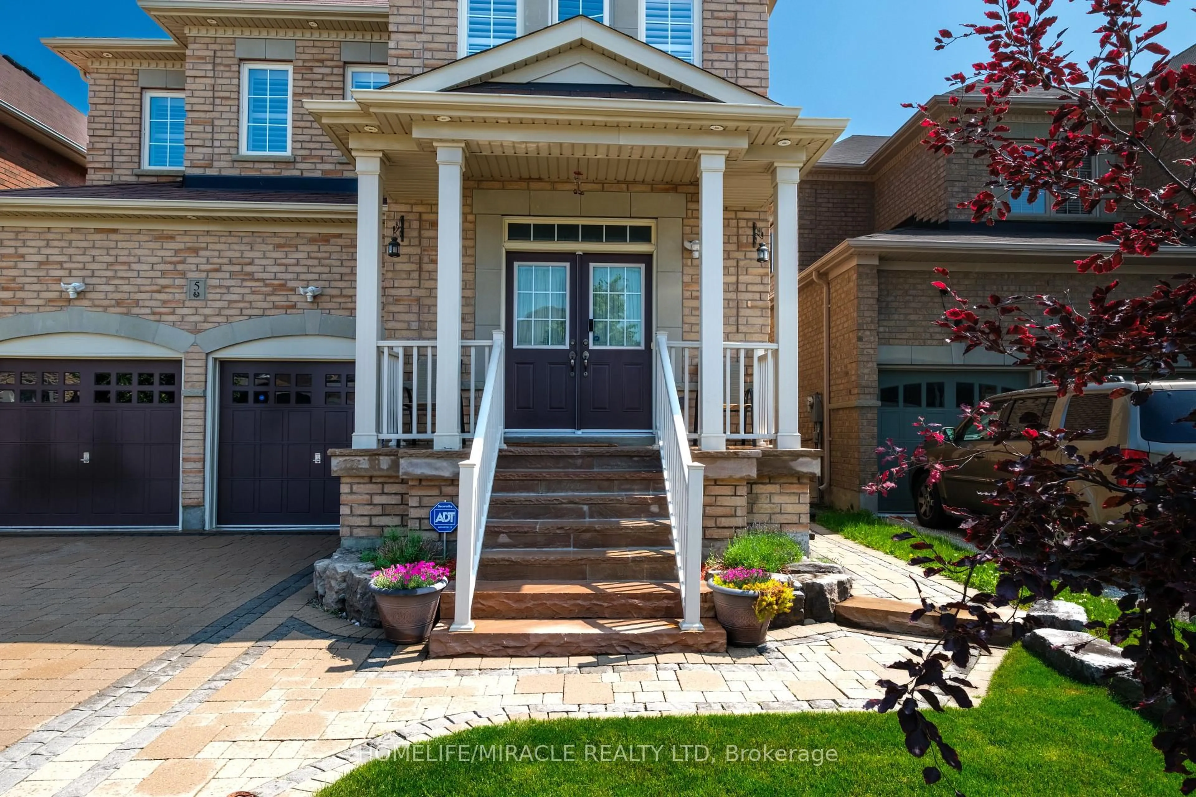 Home with brick exterior material, street for 5 Meltwater Cres, Brampton Ontario L6P 3W1