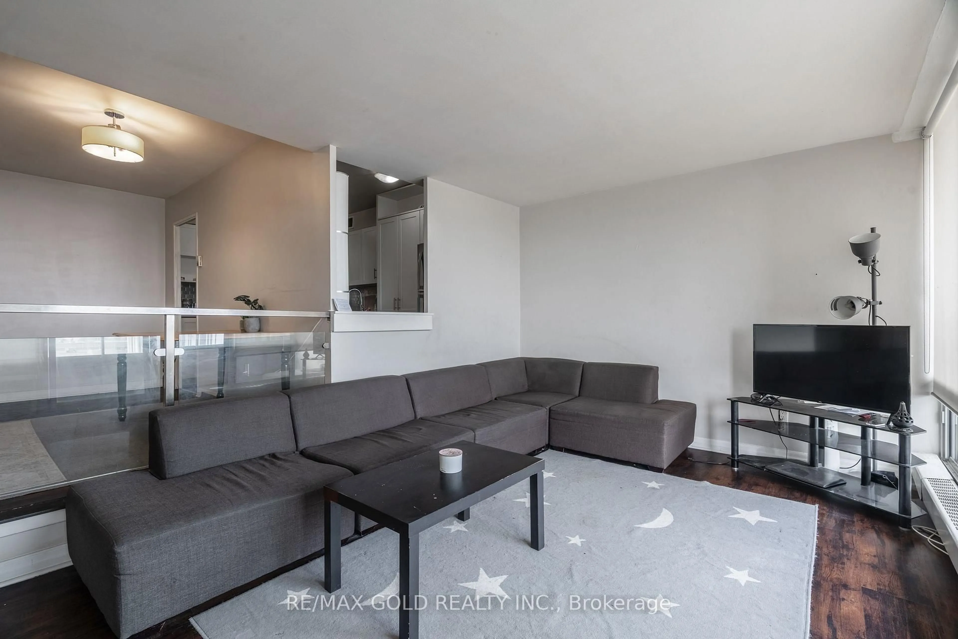 Living room with furniture, unknown for 1 Four Winds Dr #502, Toronto Ontario M3J 2T1