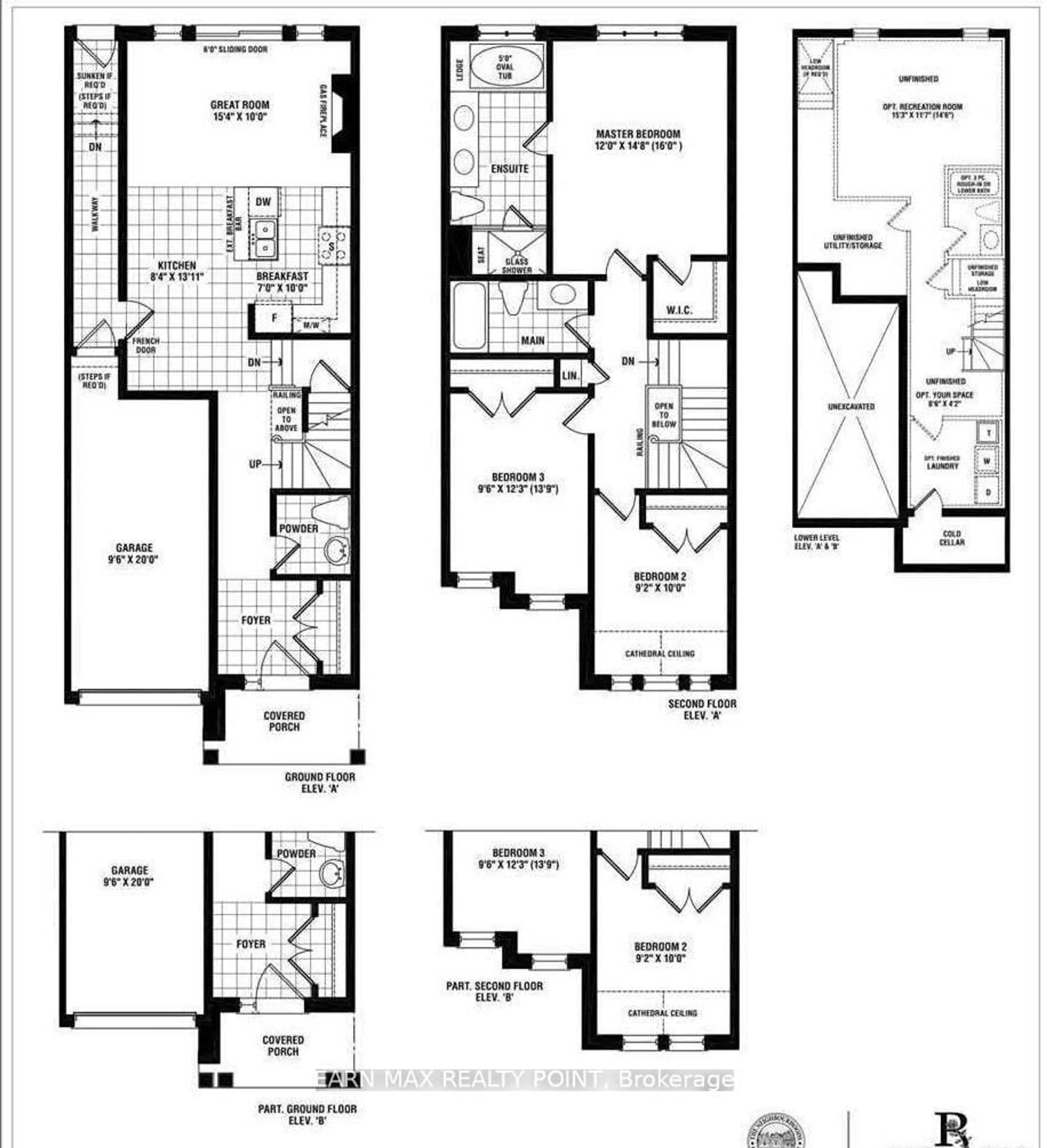 Floor plan for 6 Gosset Rd, Brampton Ontario L7A 5J9