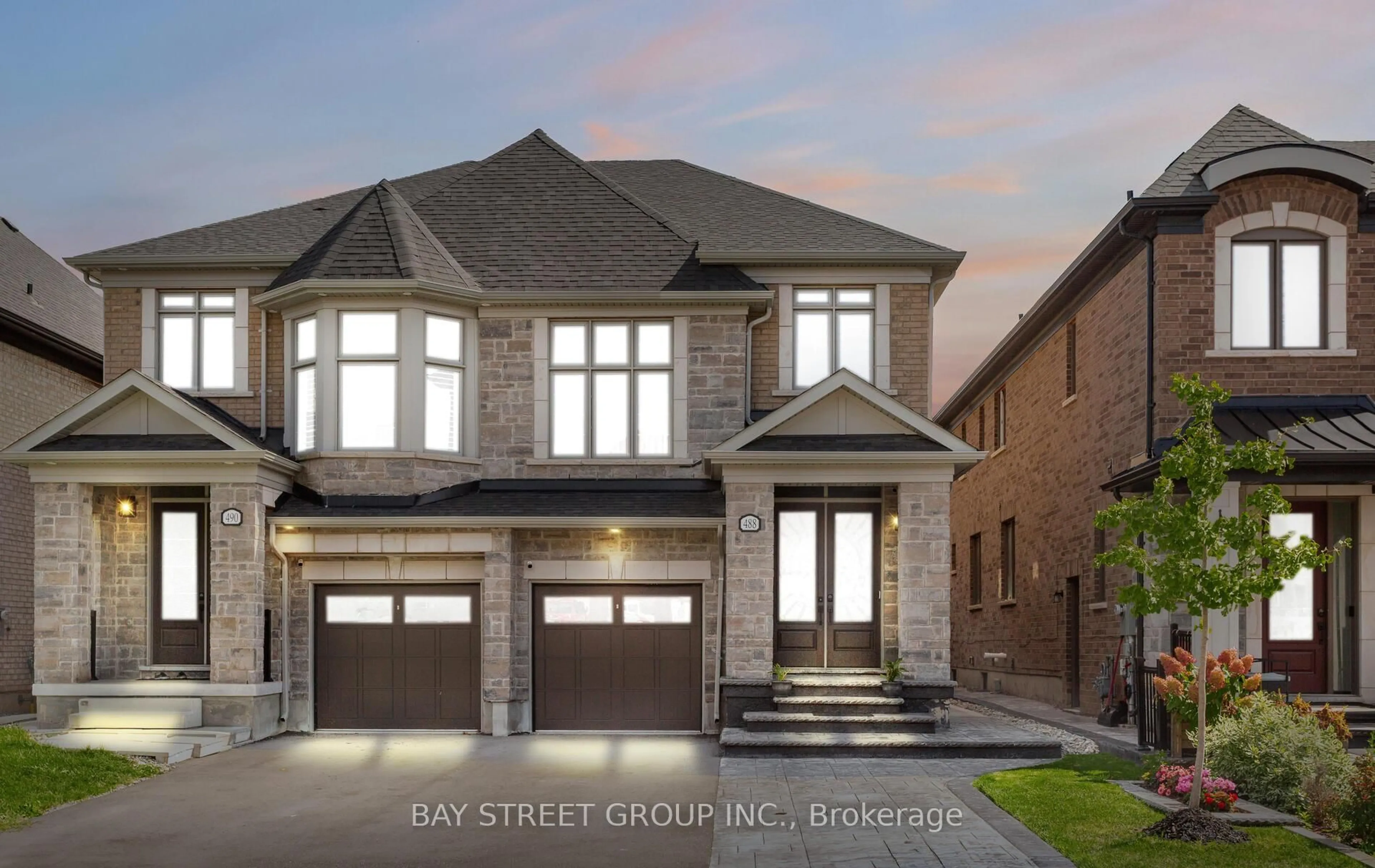 Home with brick exterior material, street for 488 Parent Pl, Milton Ontario L9E 1L4